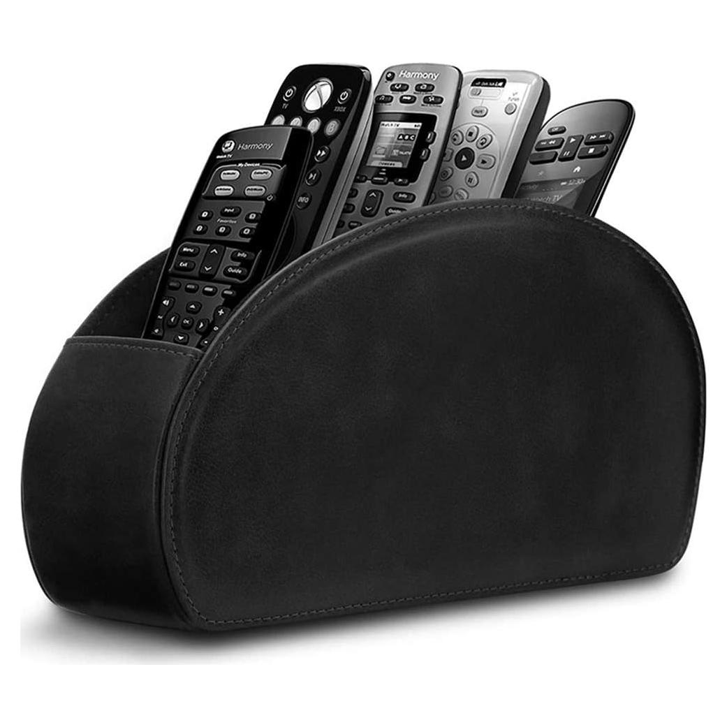 Soporte Organizador de Control Remoto RHCSZ Negro 5 Compartimentos