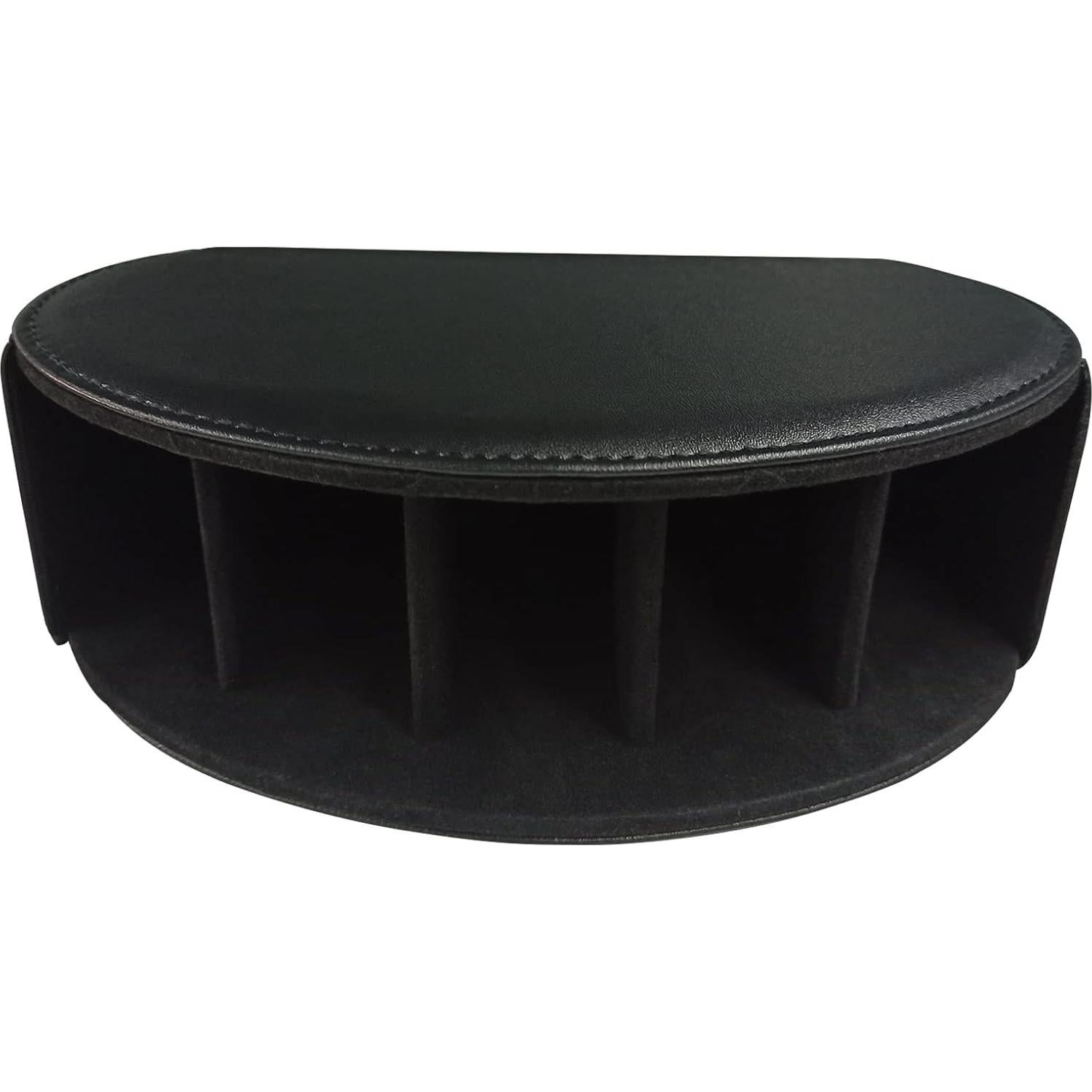 Soporte Organizador de Control Remoto RHCSZ Negro 5 Compartimentos