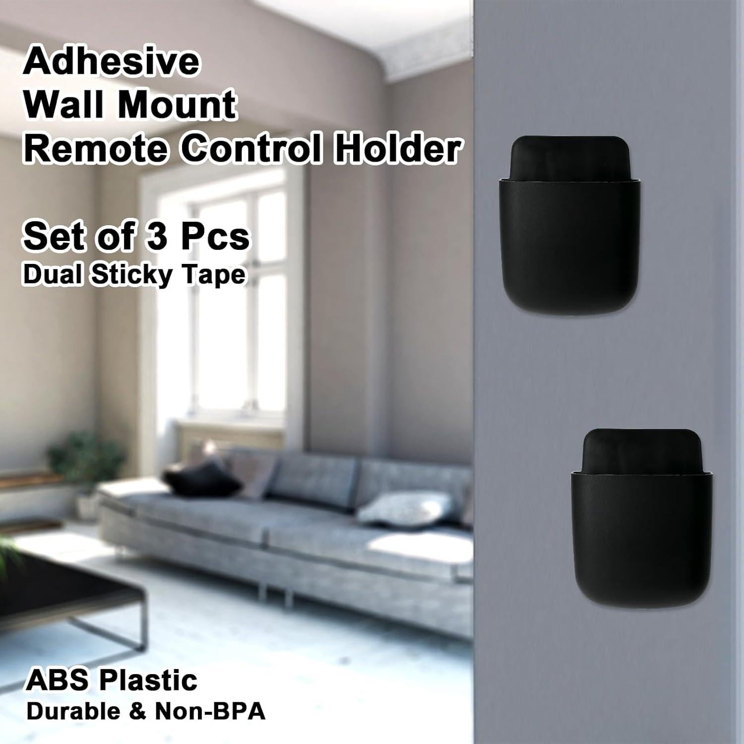 Soporte de Control Remoto Kulusion 3 Piezas Autoadhesivo