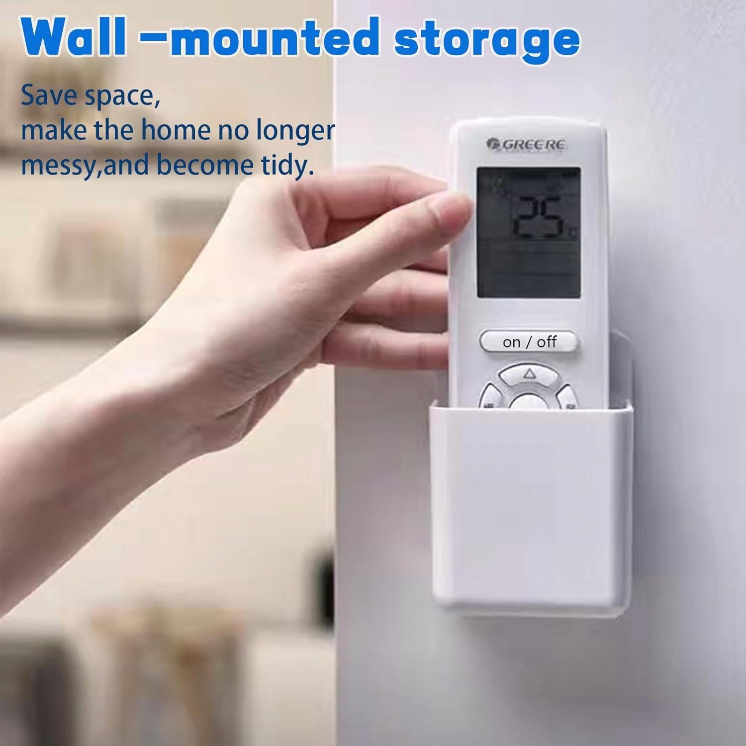 Soporte de Control Remoto KAKAMINA Montaje en Pared 6 Piezas