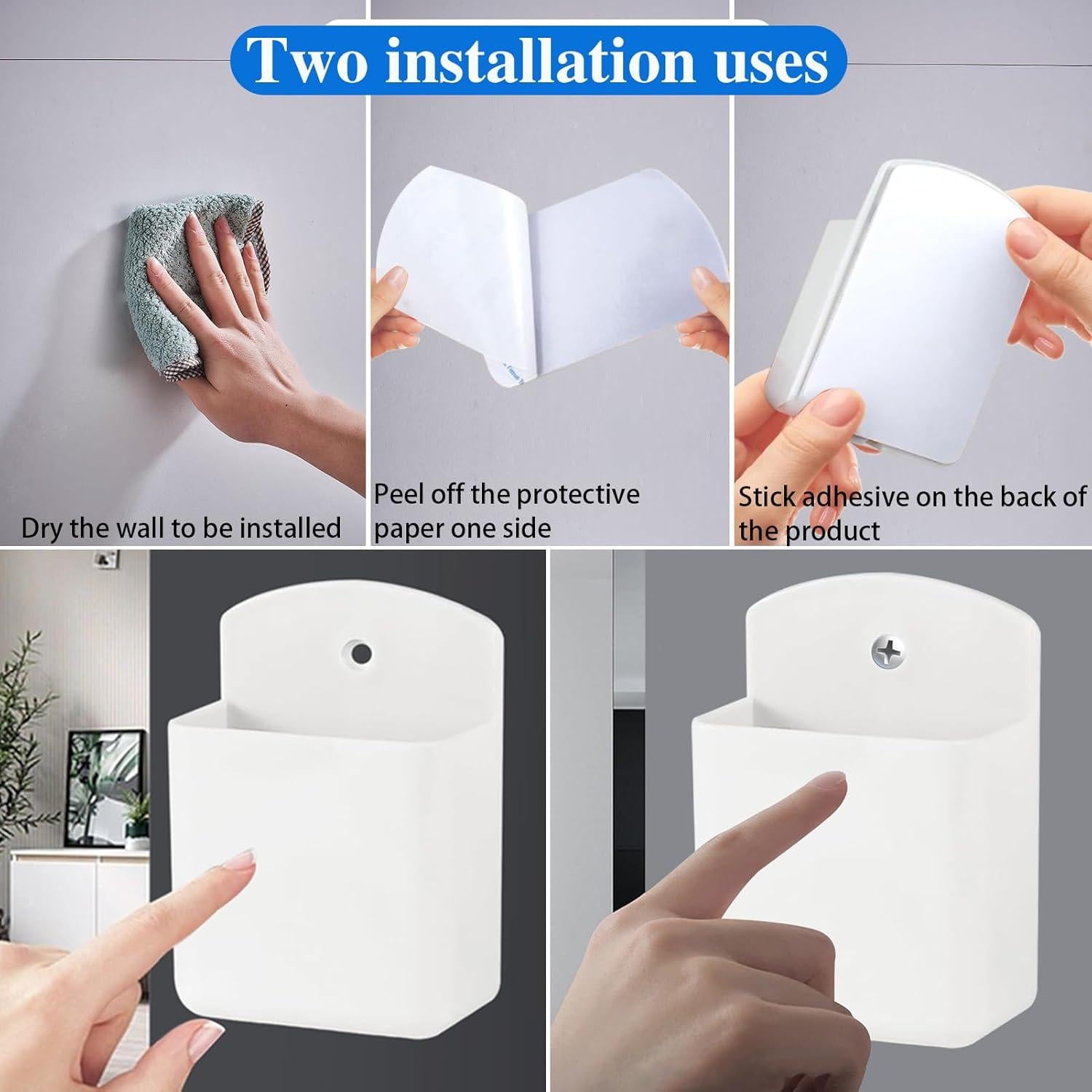 Soporte de Control Remoto KAKAMINA Montaje en Pared 6 Piezas