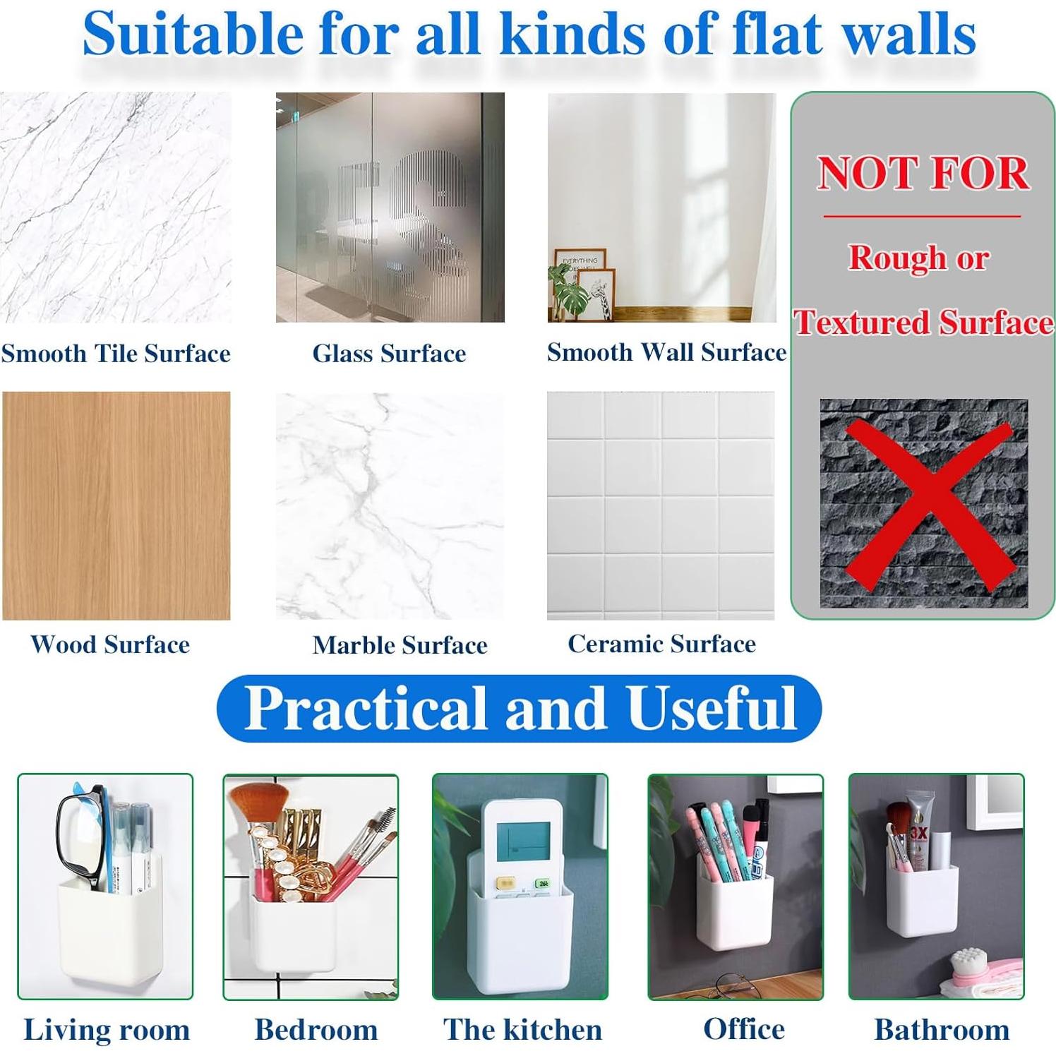 Soporte de Control Remoto KAKAMINA Montaje en Pared 6 Piezas