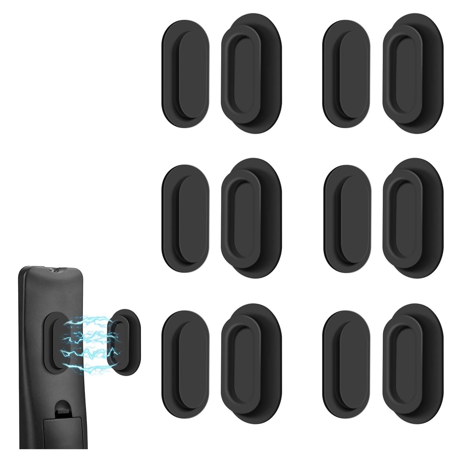 Soporte Magnético para Control Remoto 6 Paquetes Amazyc Negro