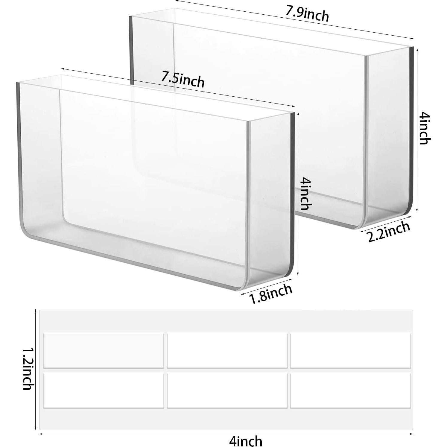 Soporte de Control Remoto Jetec 2 Piezas Acrílico Transparente
