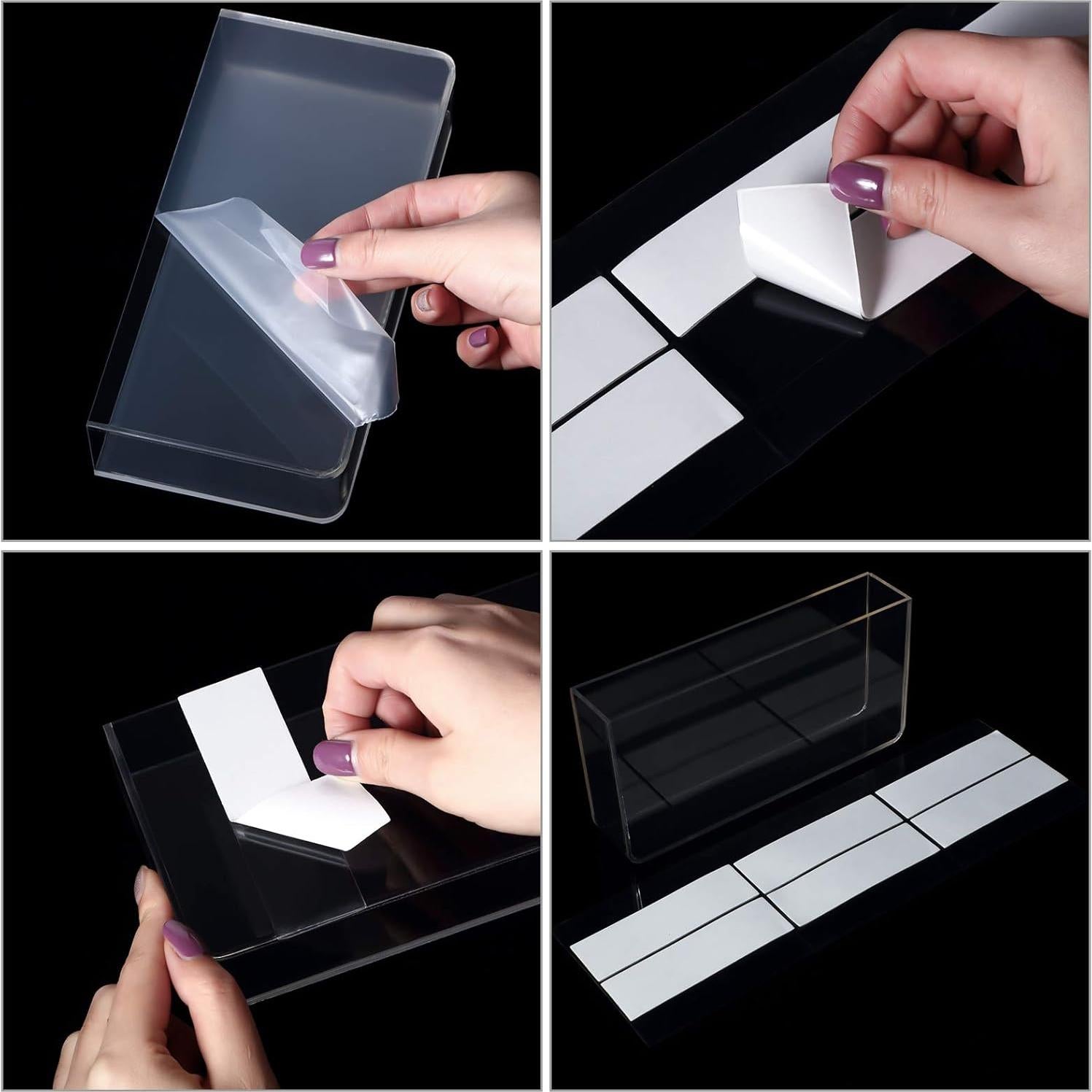 Soporte de Control Remoto Jetec 2 Piezas Acrílico Transparente