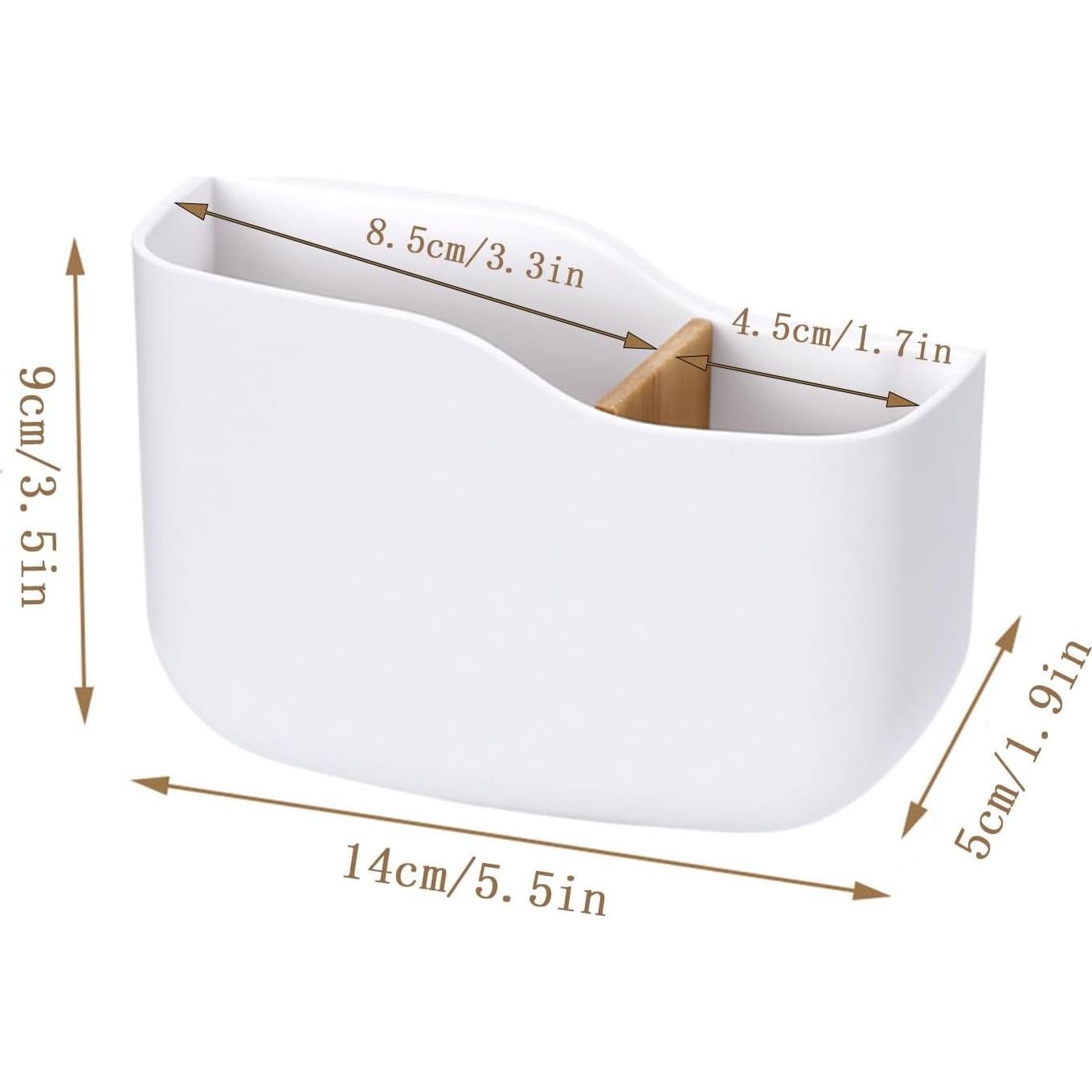 Soporte Adhesivo para Control Remoto SUNFICON Blanco 14x5x9cm