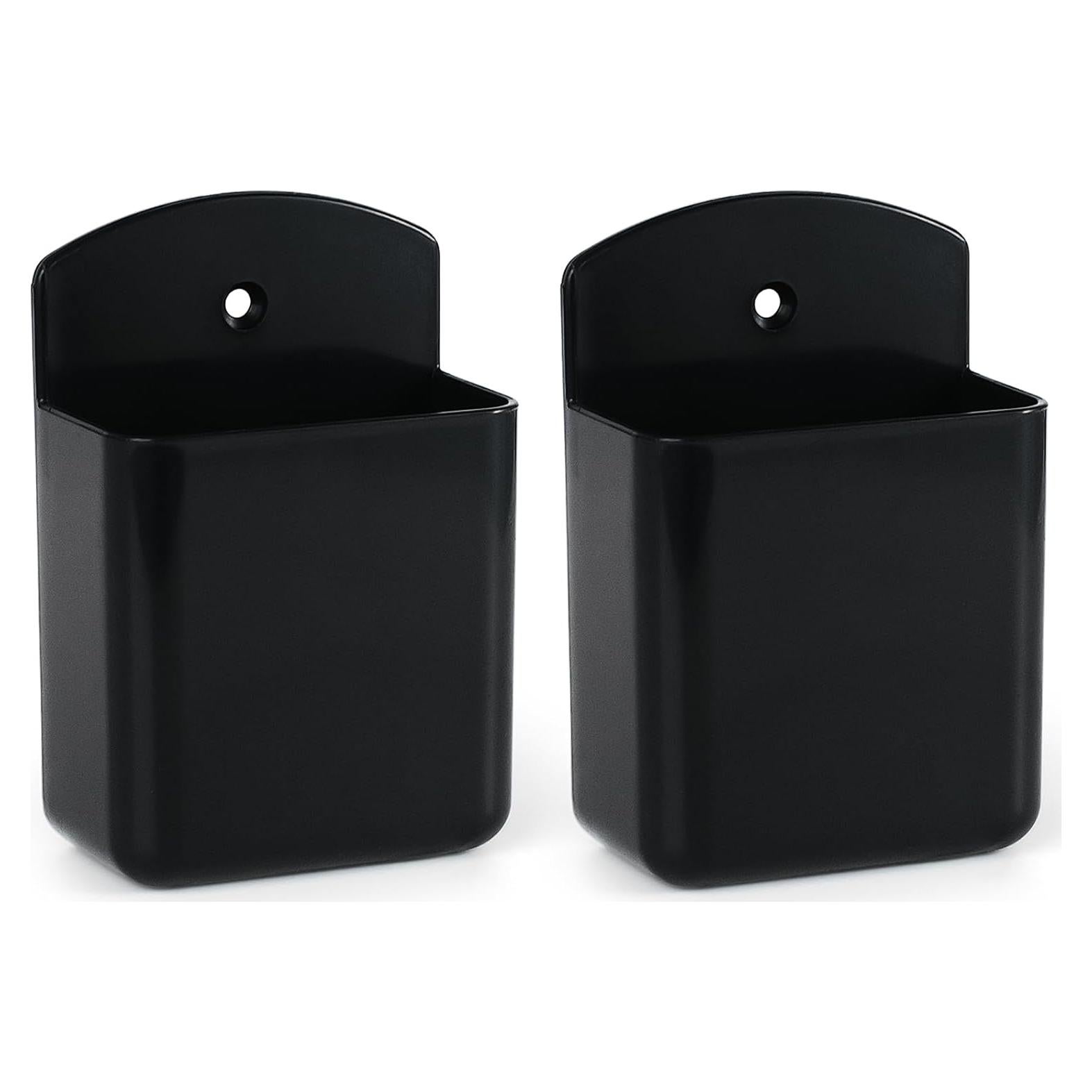 Soporte de Control Remoto SIBRANT 2 Pcs Autoadhesivo Negro