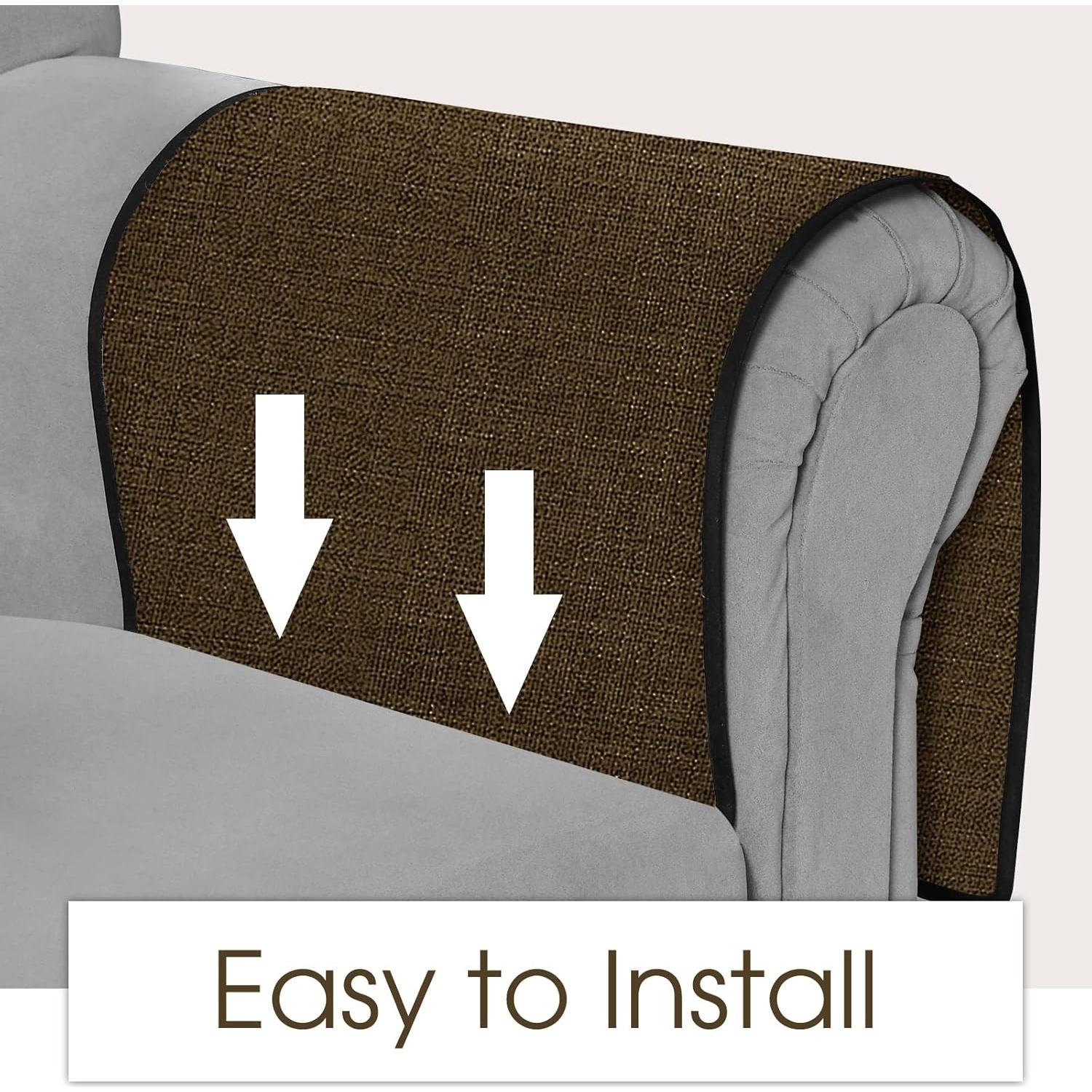 Caddy Organizador de Reposabrazos Joywell Chocolate 6 Bolsillos