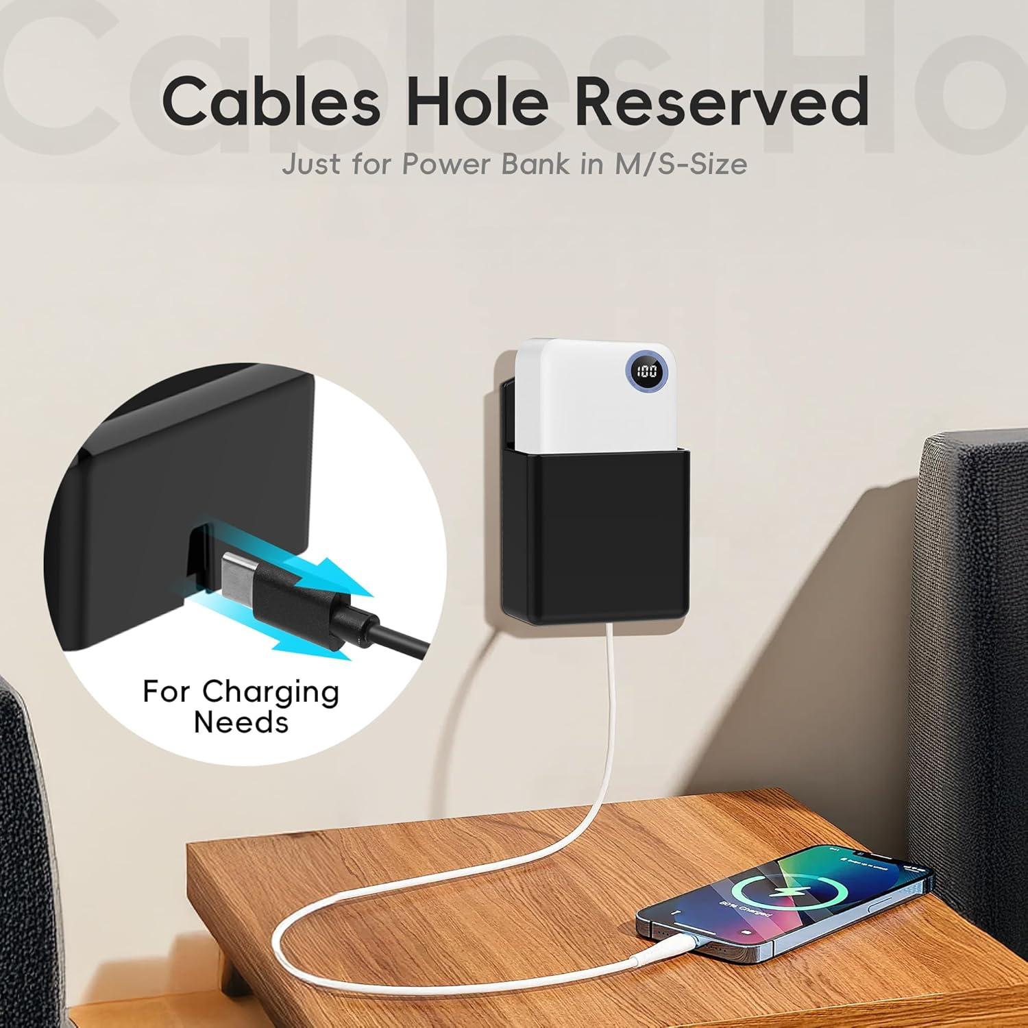 Soporte Adhesivo para Control Remoto DRQ 2 Piezas Negro