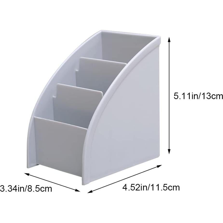 Organizador de Escritorio Trapezoidal XEERAANG Rojo Metálico