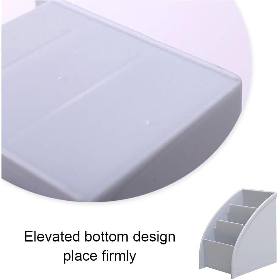 Organizador de Escritorio Trapezoidal XEERAANG Rojo Metálico