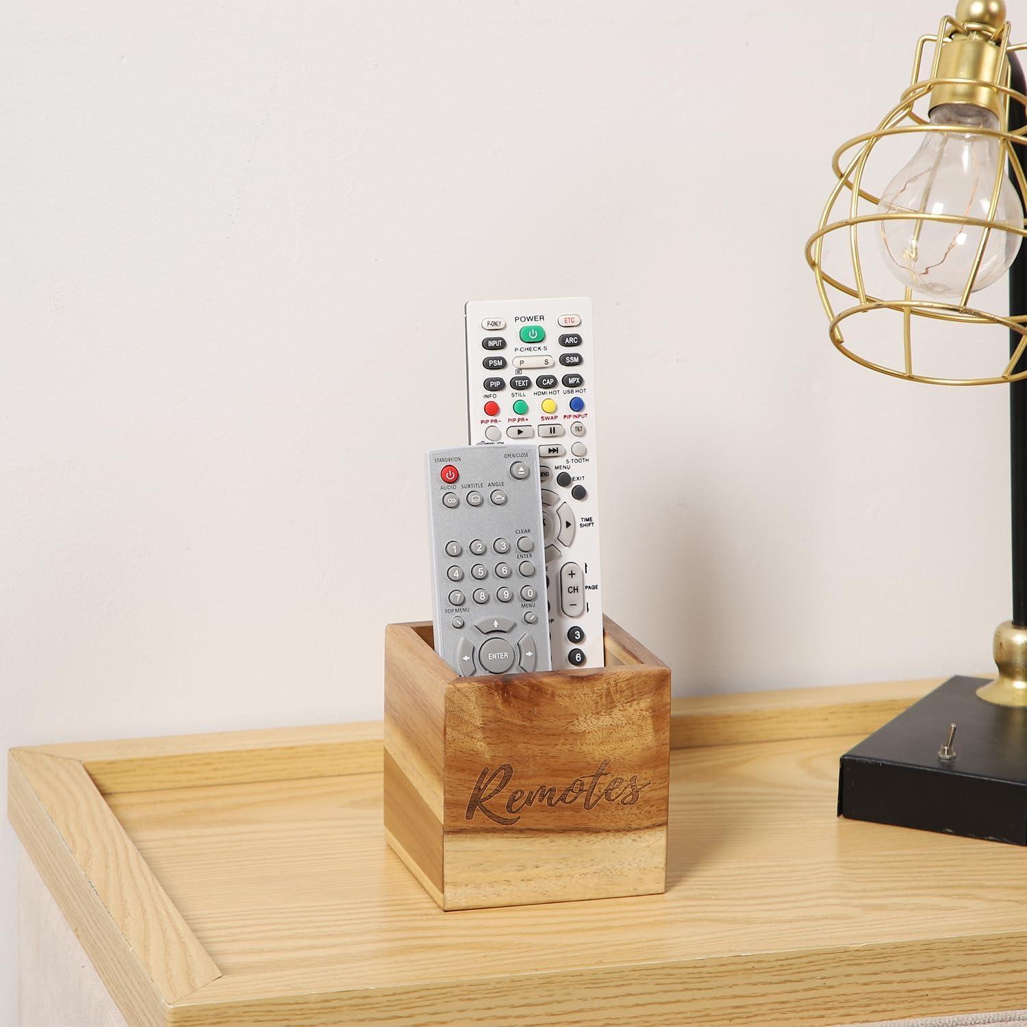 Soporte para Control Remoto de Madera Acacia COOLEX RCH01A