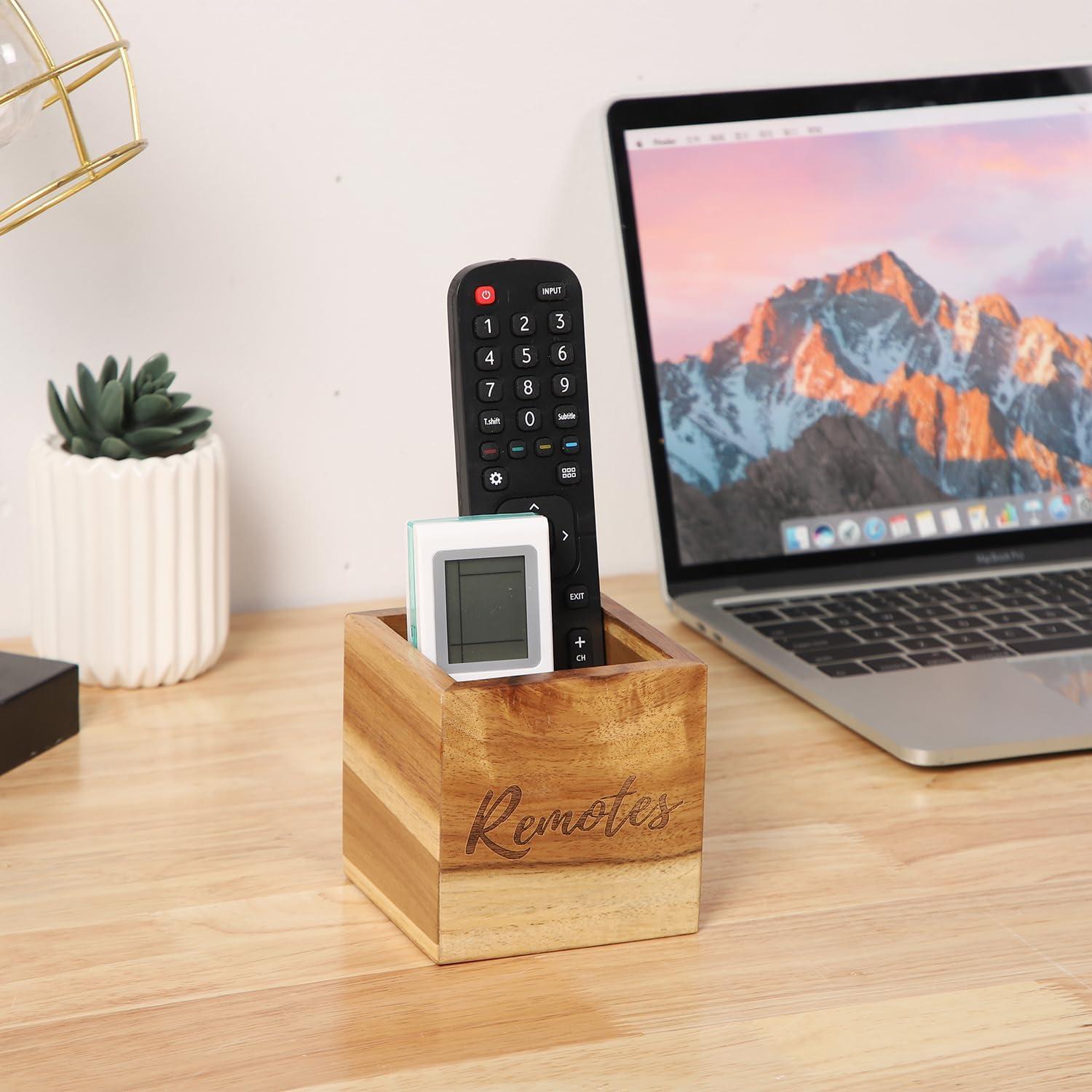 Soporte para Control Remoto de Madera Acacia COOLEX RCH01A