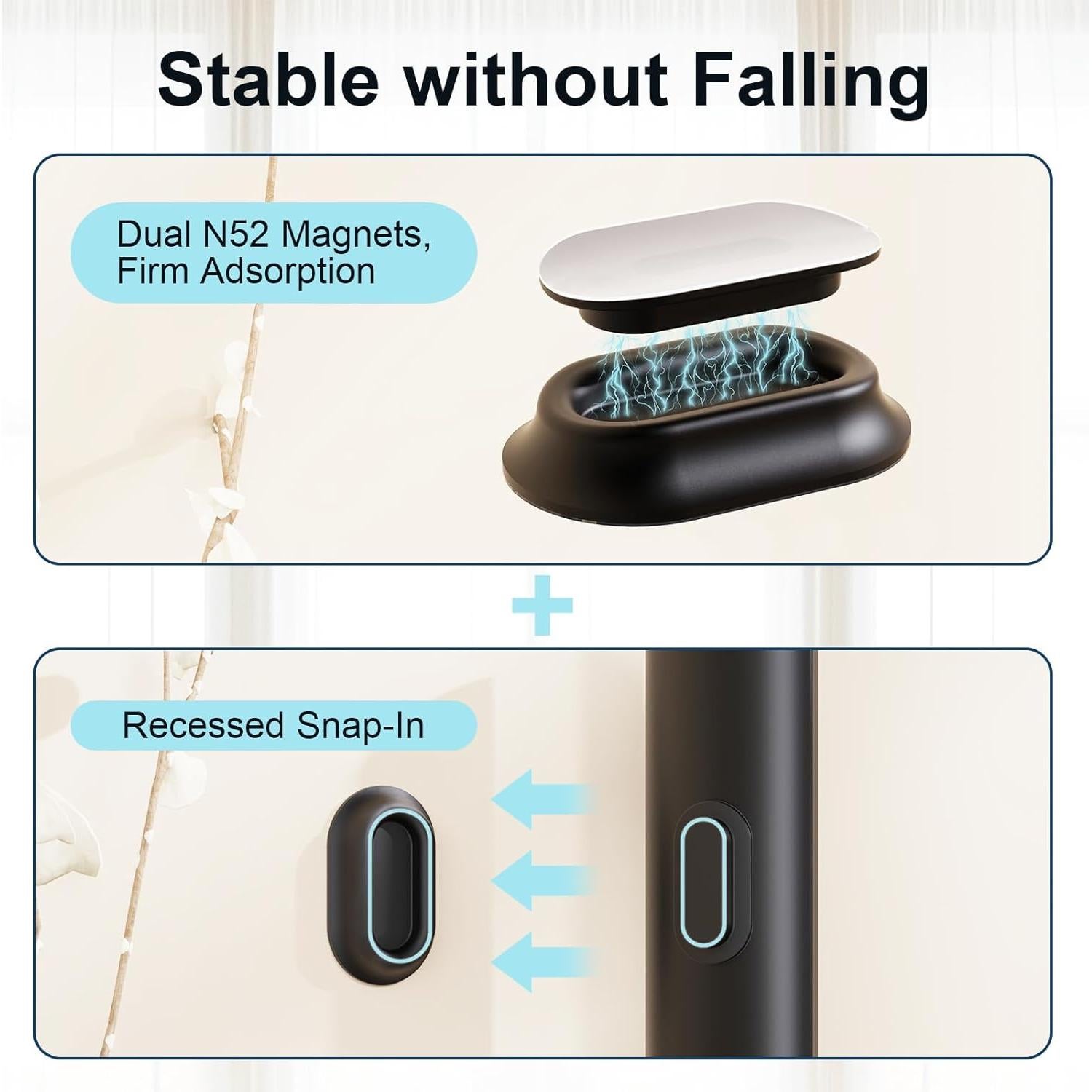 Soporte Magnético Autoadhesivo para Control Remoto Vaszu - 6 Unidades