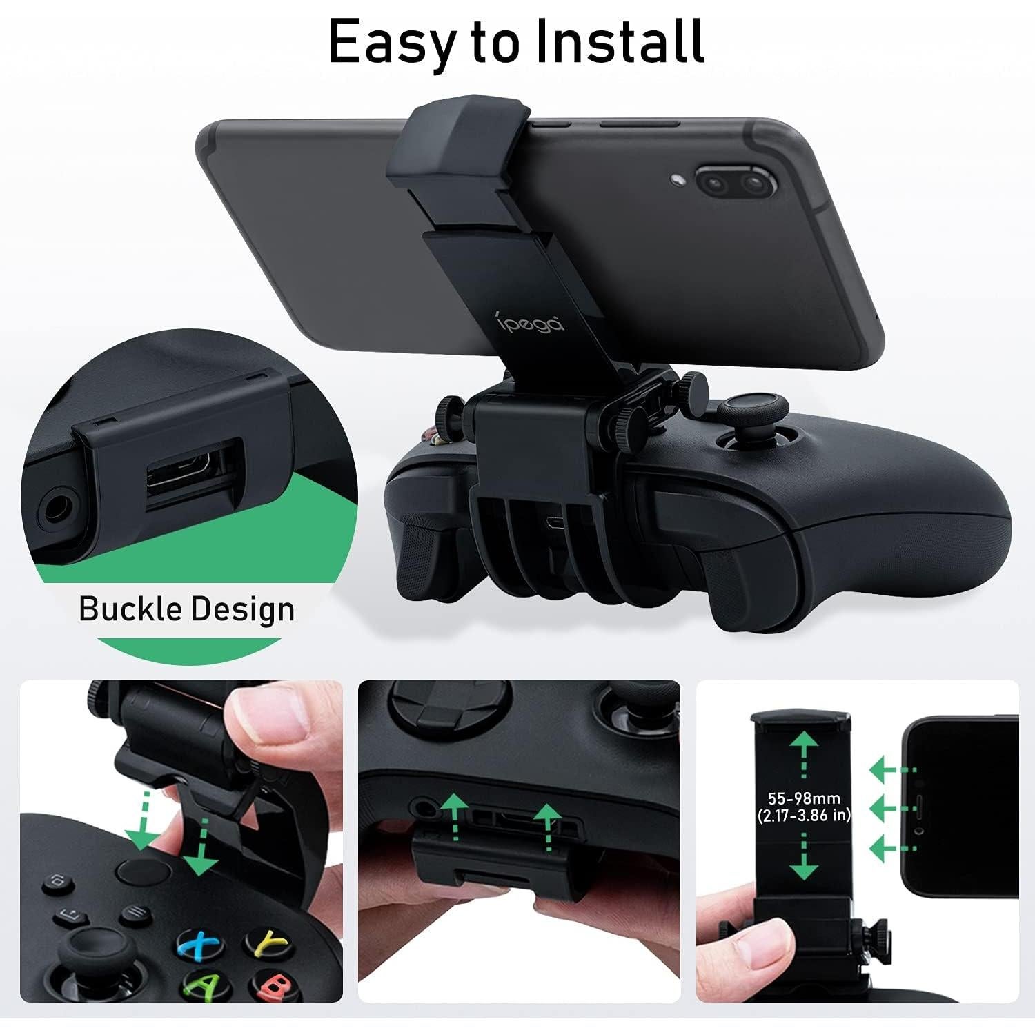 Clip Móvil Ajustable Mcbazel para Xbox Series X/S - Soporte Teléfono