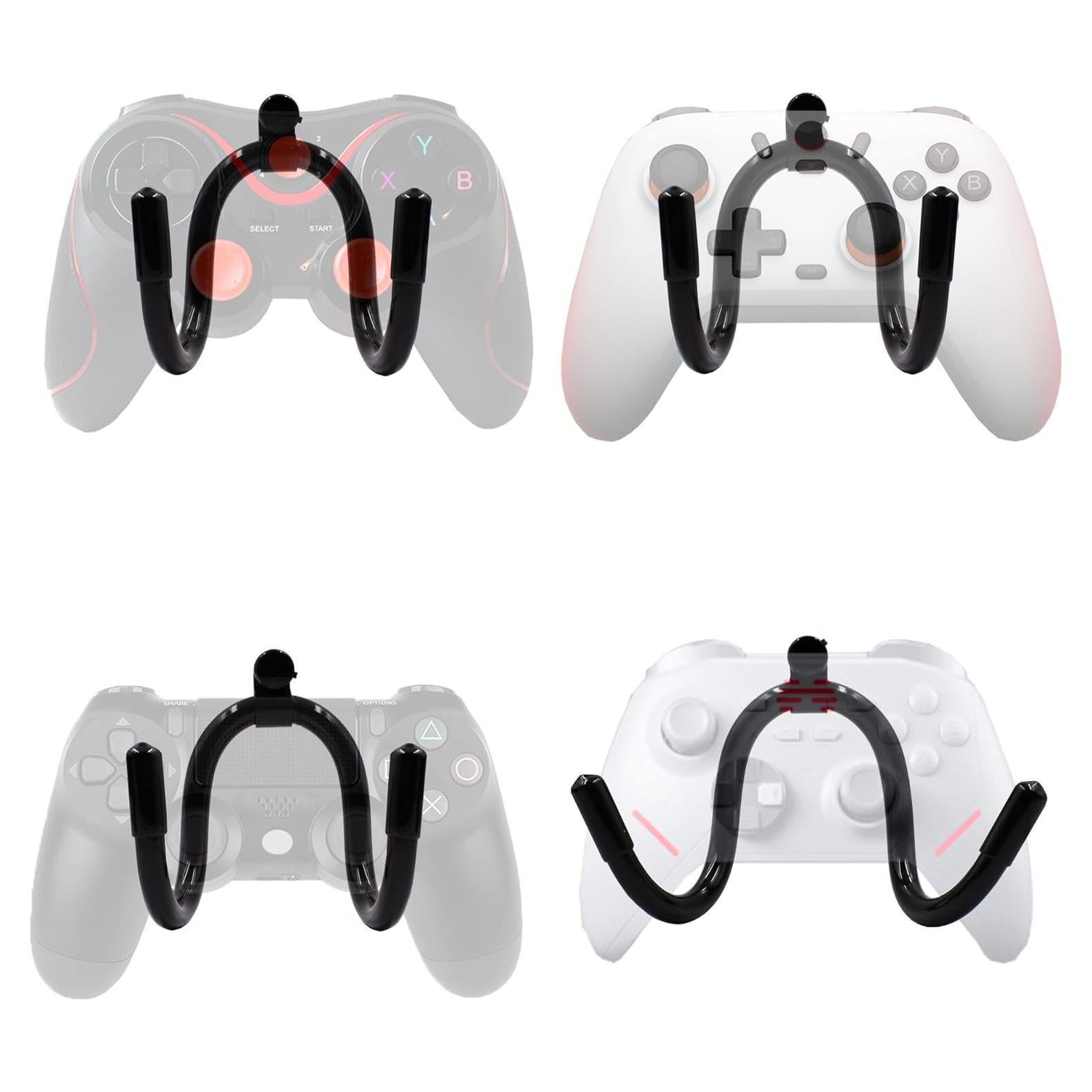 Organizador de Controladores de Juego YYST Soporte de Pared Negro