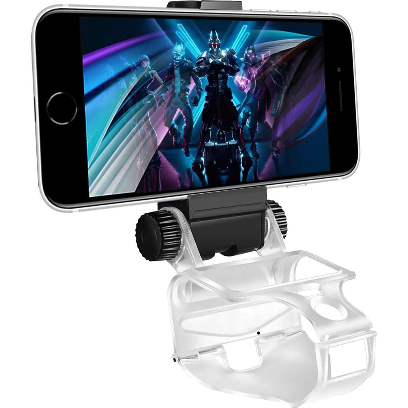 Soporte para Teléfono de Controlador PS4 ADZ - Clip Ajustable para Dualshock 4