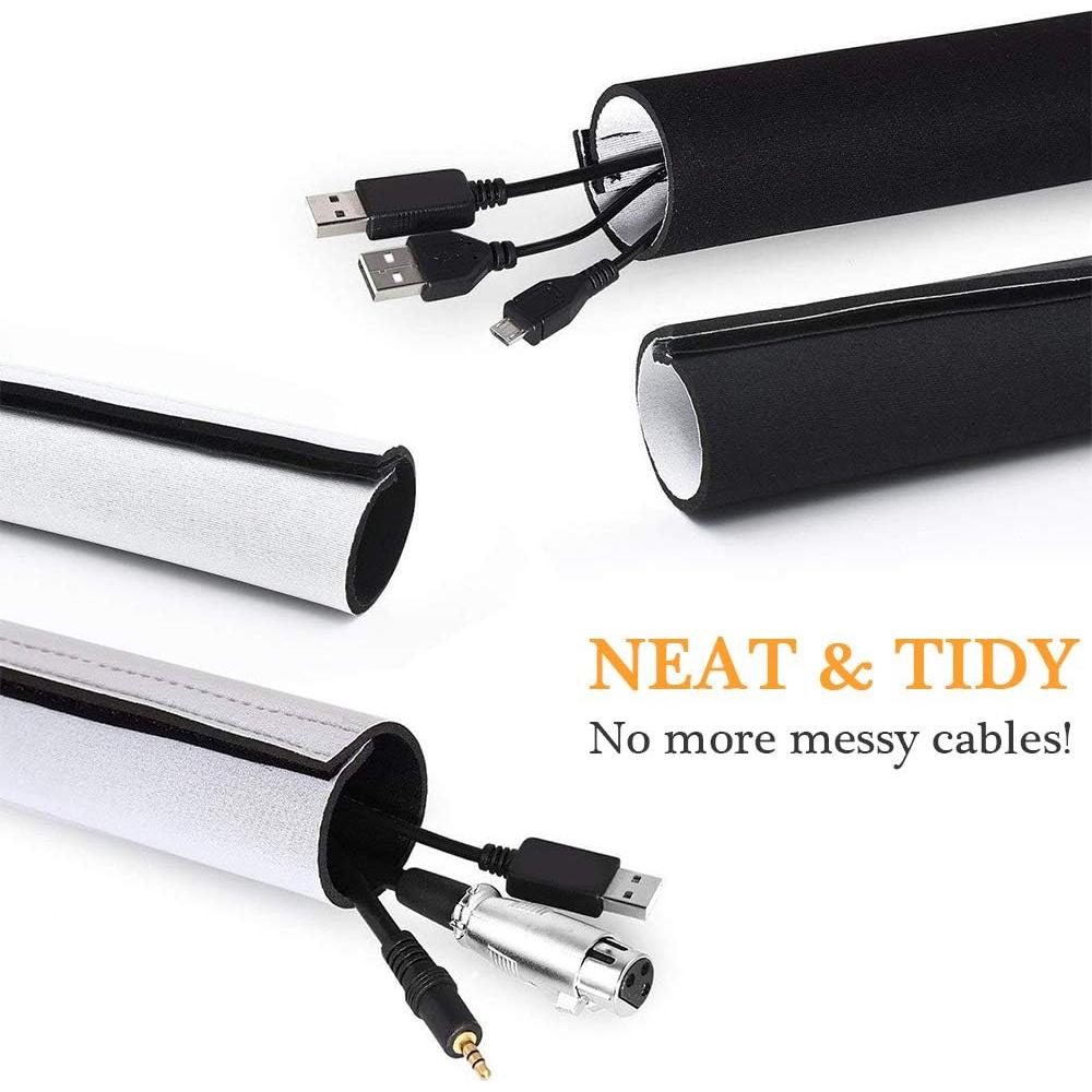 Organizador de Cables Neopreno 120 cm Davidsons Cortable DIY
