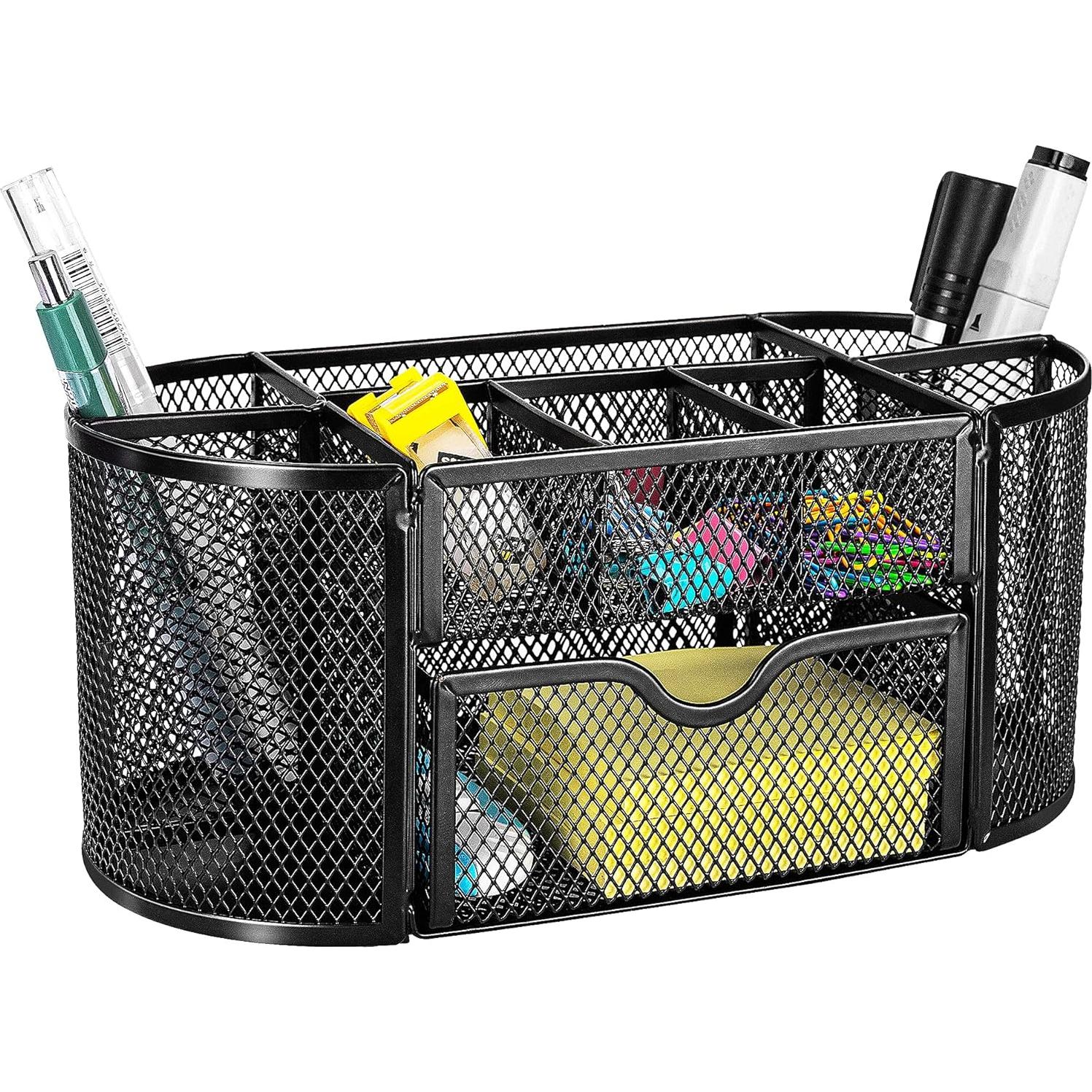 Organizador de Oficina de Malla Amazon Basics 23.5x11.5cm