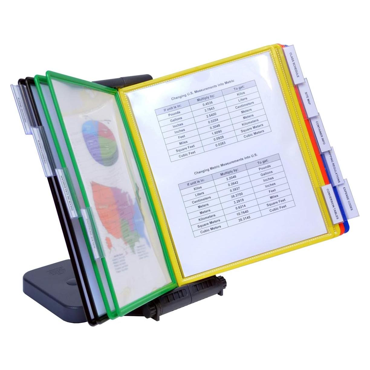 Organizador de Escritorio Ultimate Office 10 Bolsillos Colores