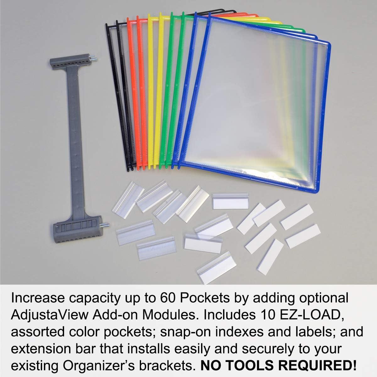 Organizador de Escritorio Ultimate Office 10 Bolsillos Colores