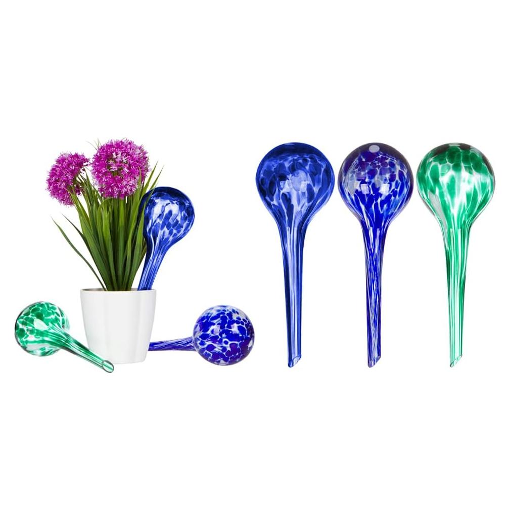 Esferas de Riego de Vidrio Trademark Innovations - 3 Piezas