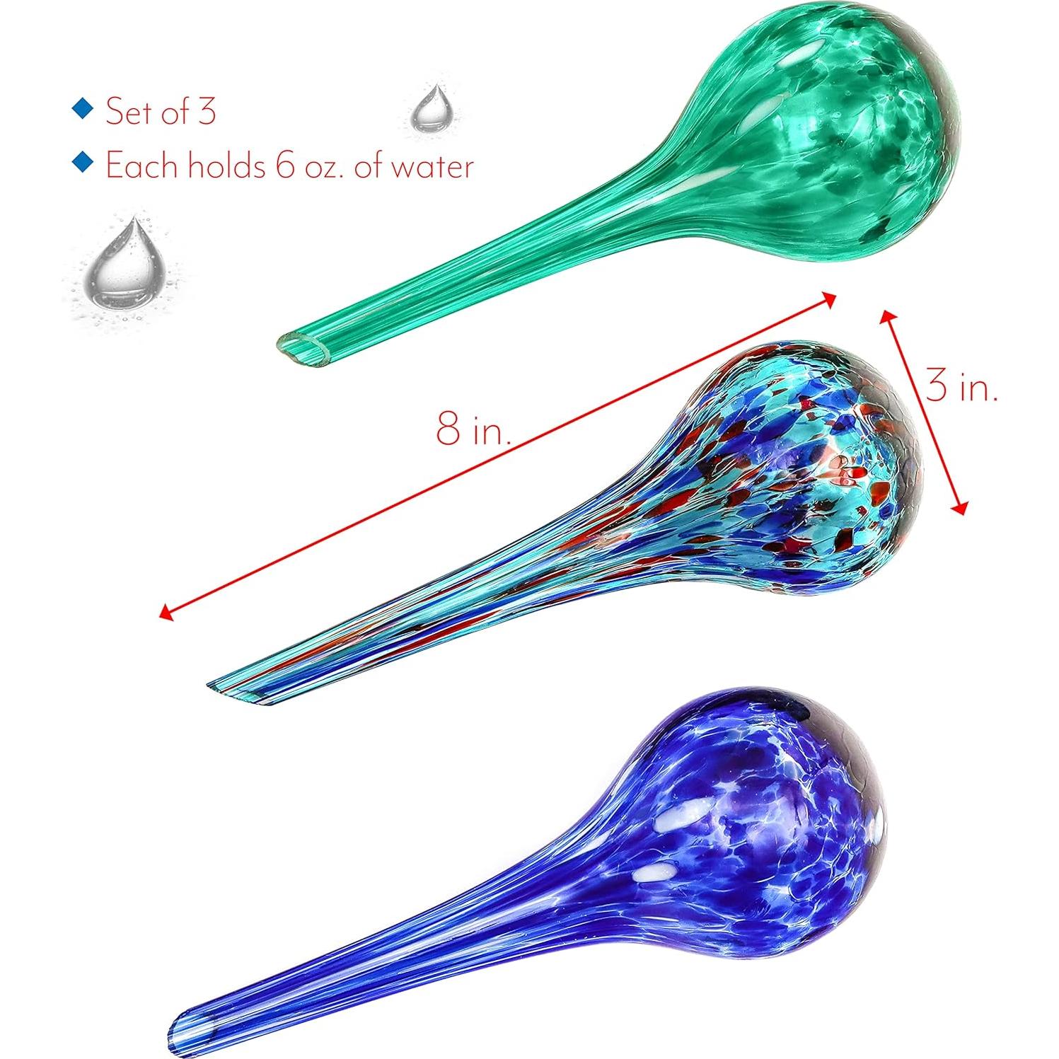 Esferas de Riego de Vidrio Trademark Innovations - 3 Piezas