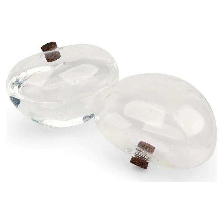 Juego de 2 Esferas de Vidrio Soplado Kikkerland para Autorriego