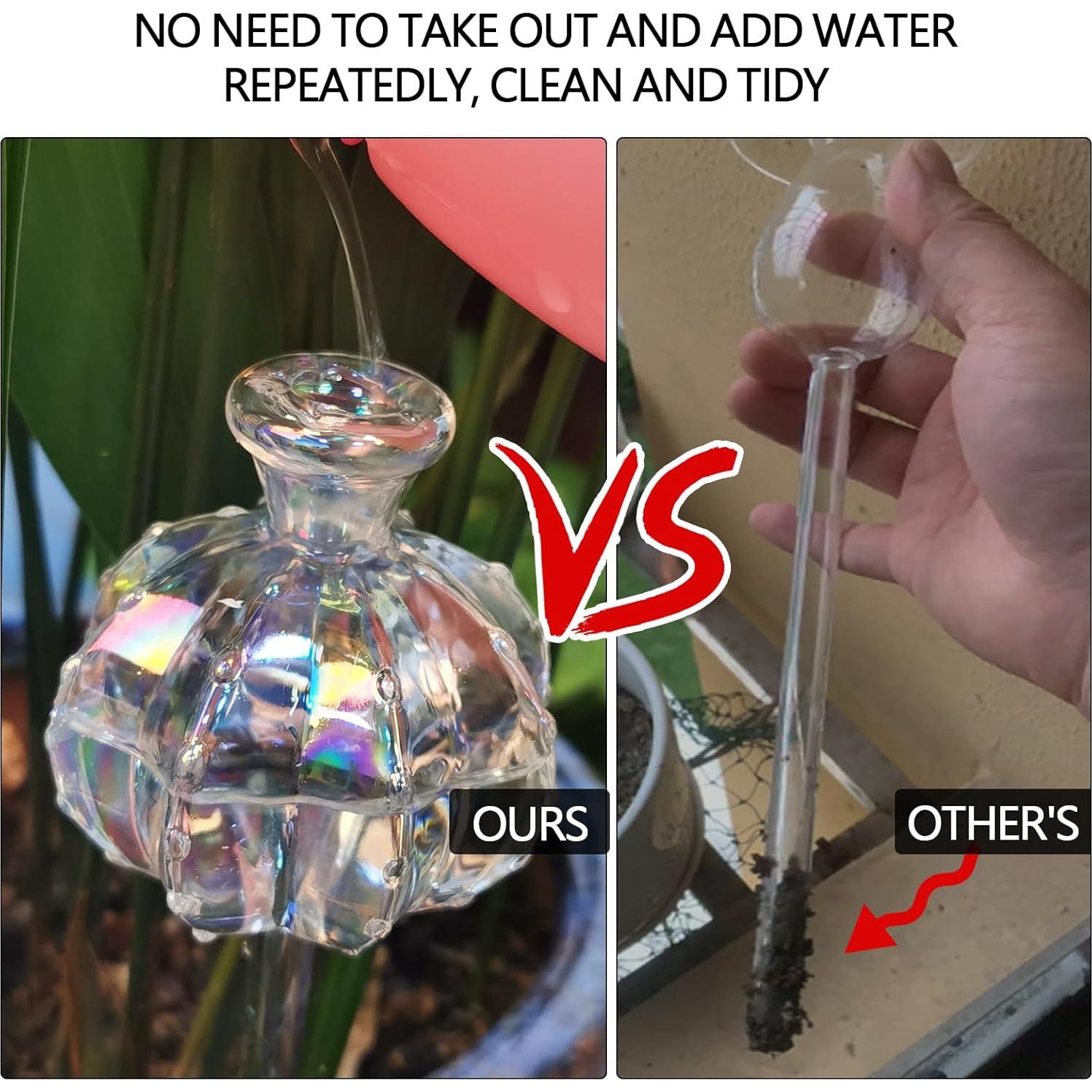 Inserto de Maceta Autorriego KGCCIZI 4 Pcs Cactus Arcoíris