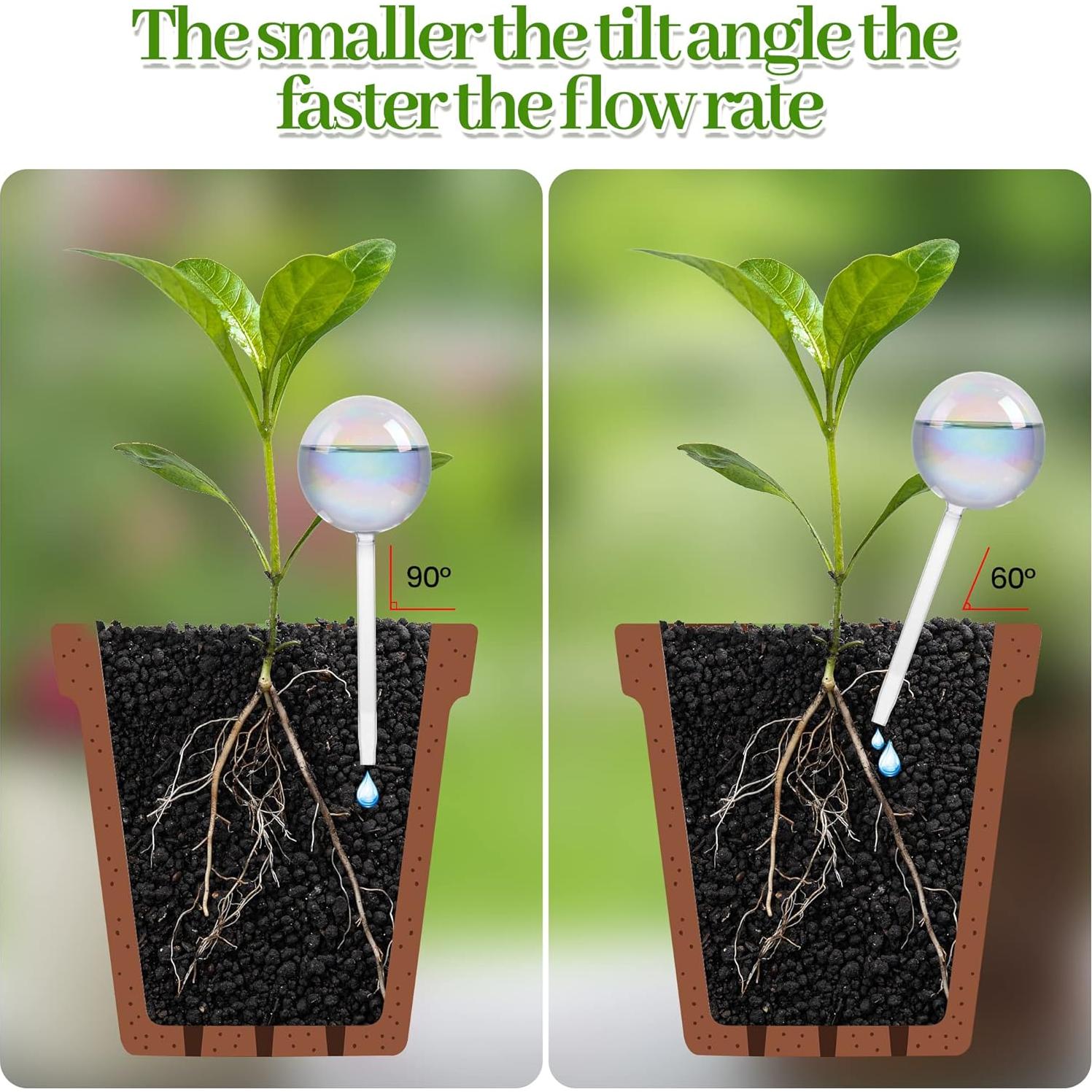 Esferas de Riego Automático Jiuhexuj - Paquete de 4 - 22.86 cm