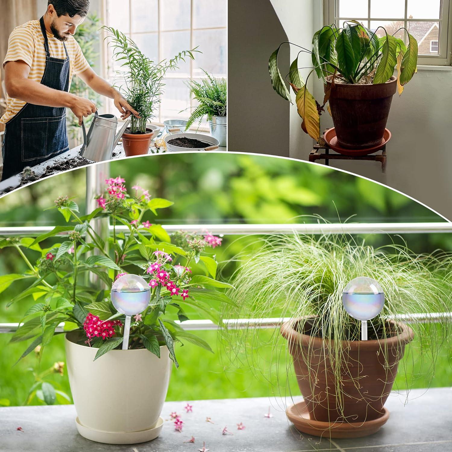 Esferas de Riego Automático Jiuhexuj - Paquete de 4 - 22.86 cm