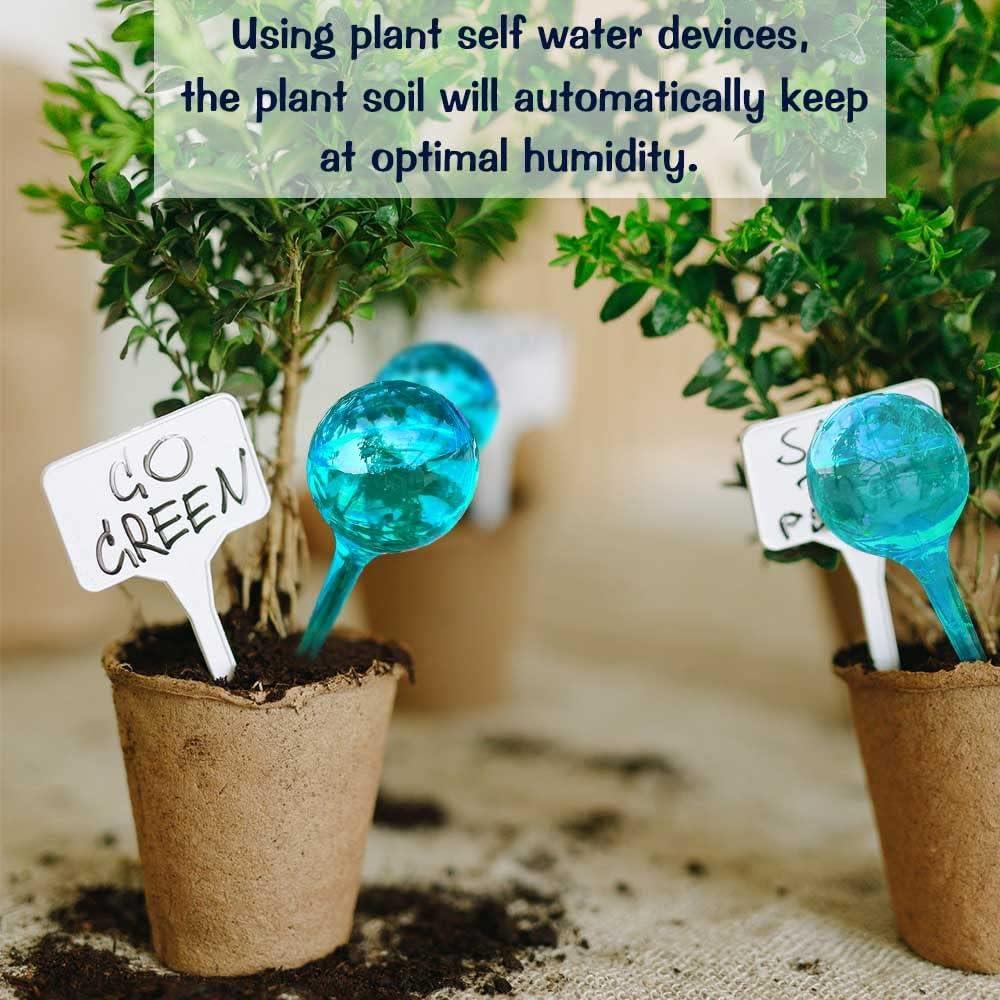 Estacas de Riego Automático Logresy 12pcs Azul Lago para Plantas