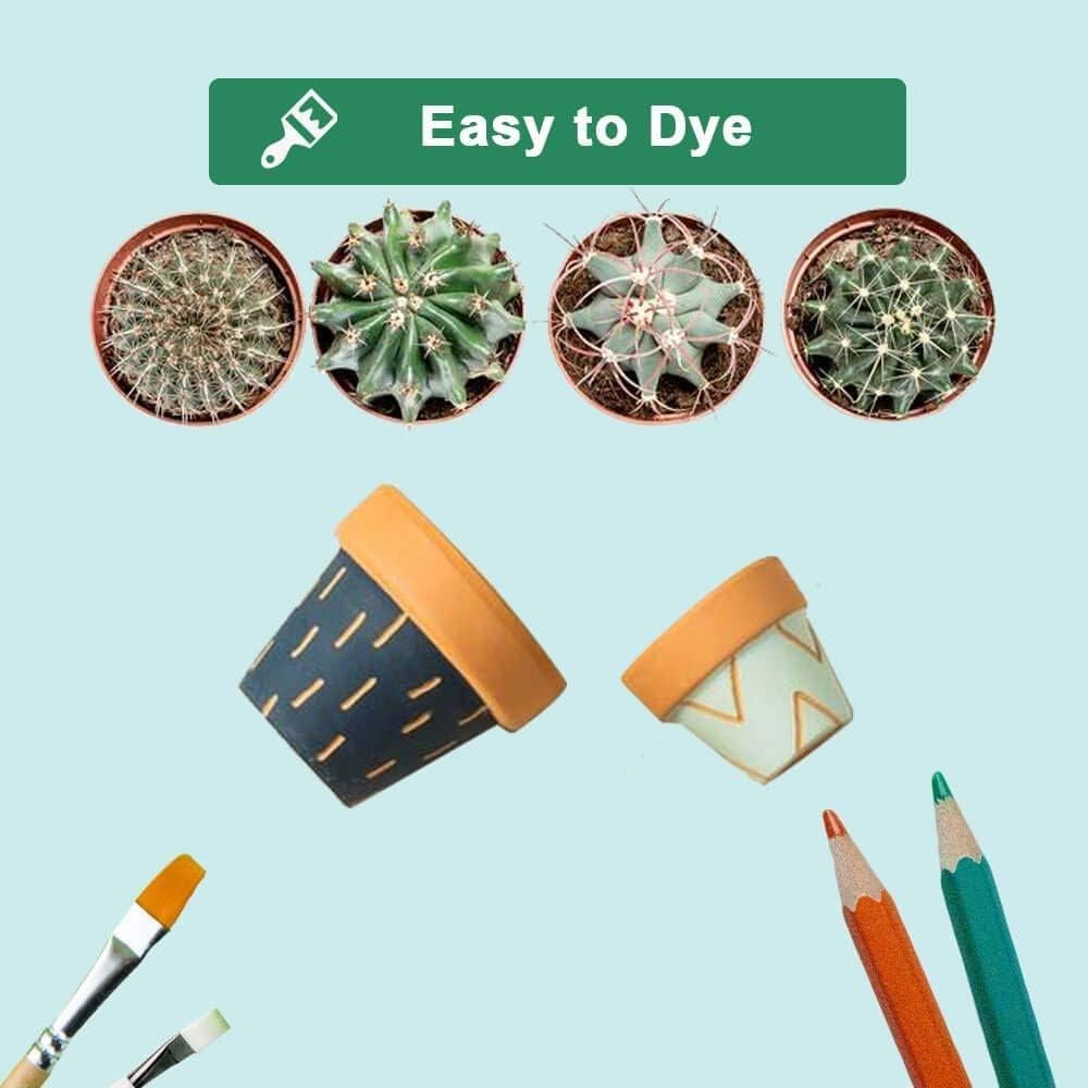 48 Macetas de Terracota Vensovo 5.08 cm con Drenaje