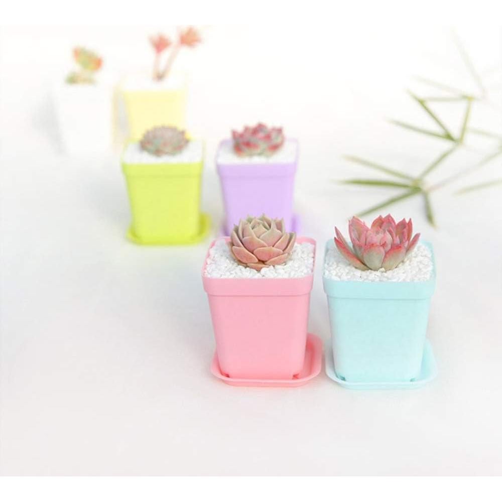 Macetas de Plástico Anyumocz 24 Piezas 7.69cm para Jardín