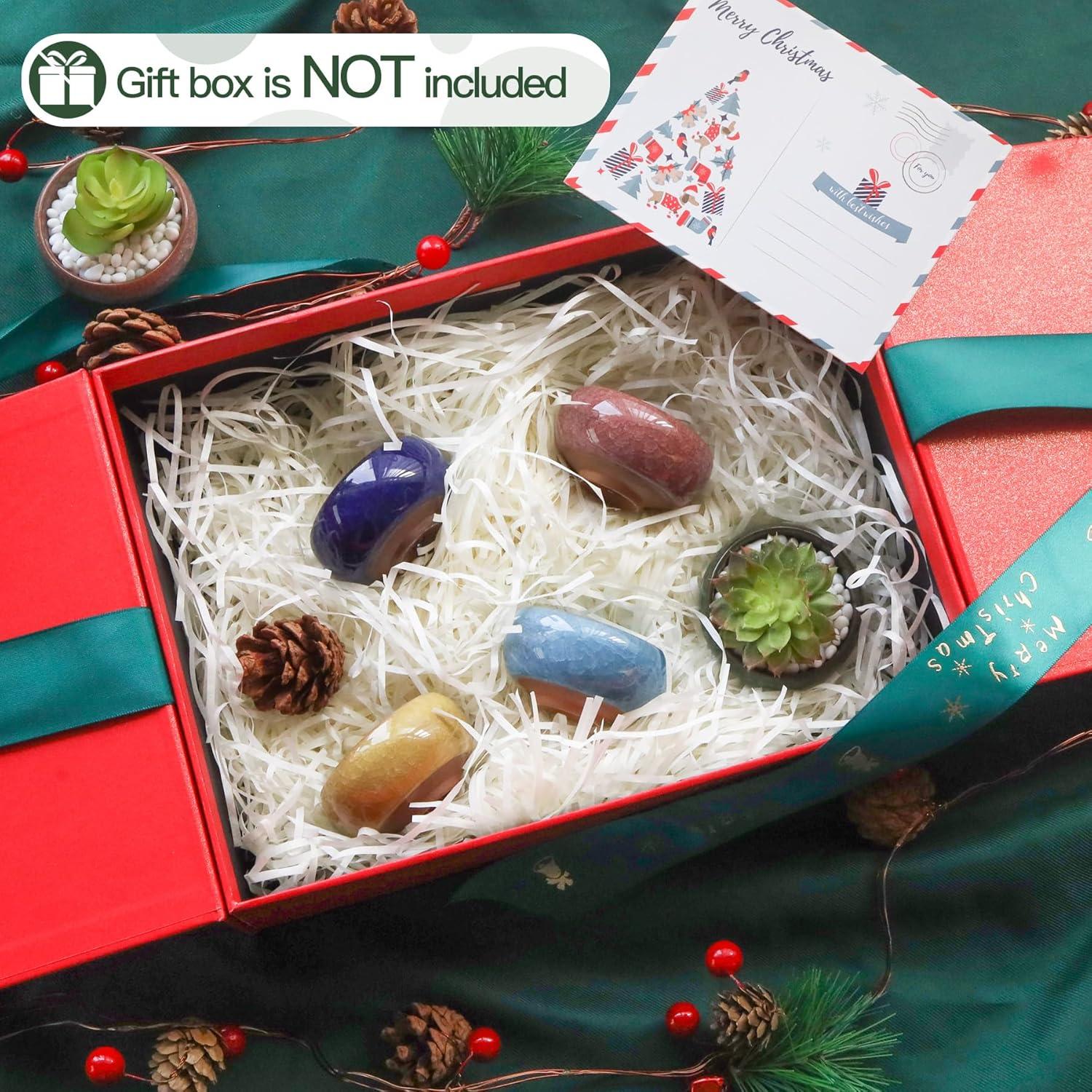 Juego de 12 Macetas de Cerámica Pequeñas T4U 6.35cm Drenaje