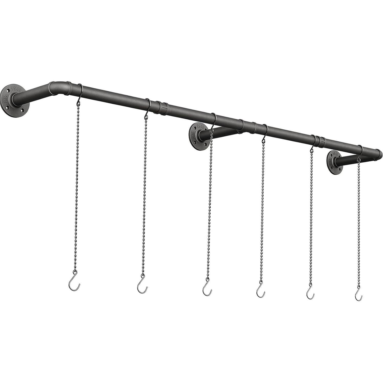 Soporte para Plantas Interior SOFITORG 165 cm Metal Negro