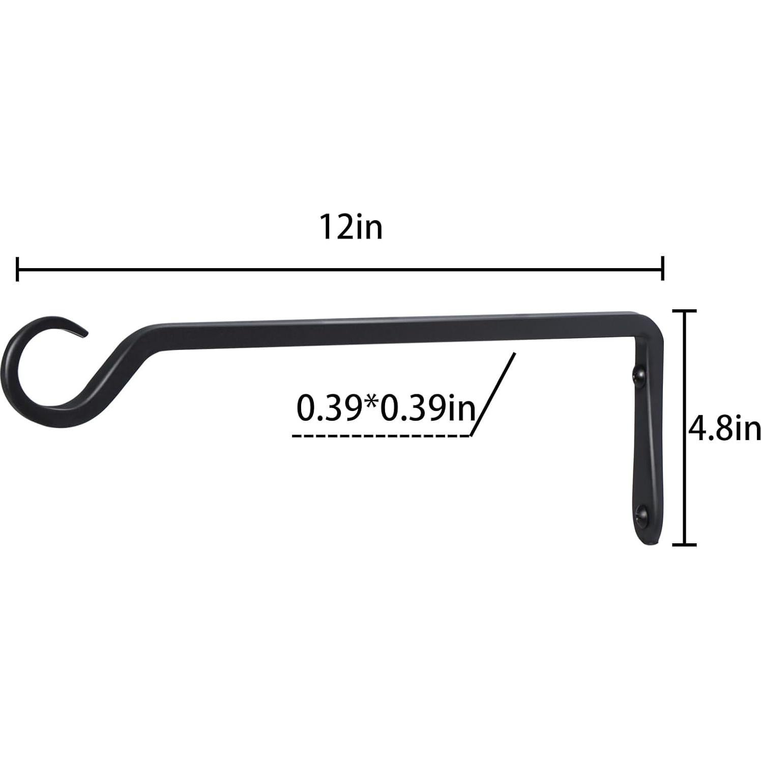 Soporte para Plantas Colgantes AILIN YELOKIE 30cm 4 Piezas