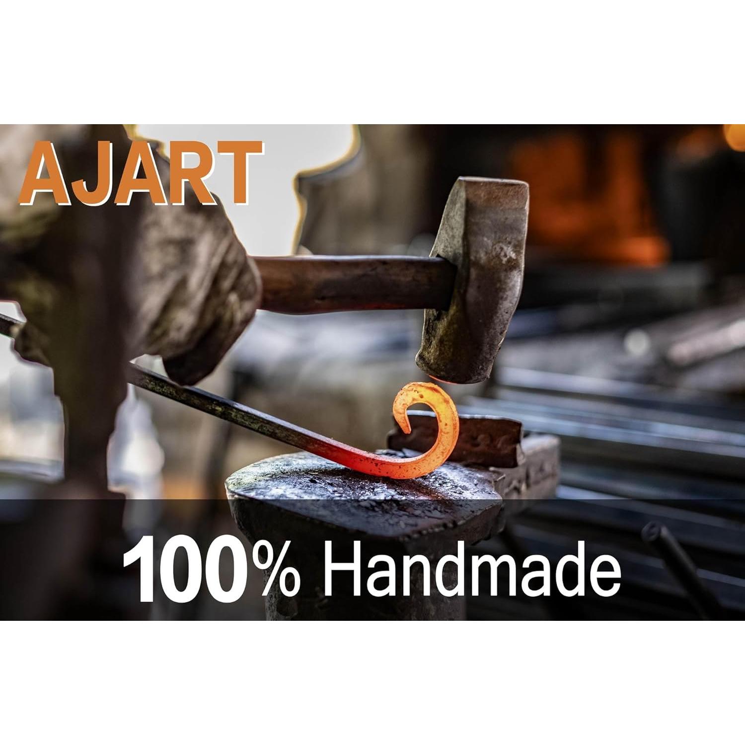 Soporte Colgante para Plantas AJART 30 cm Metal Negro