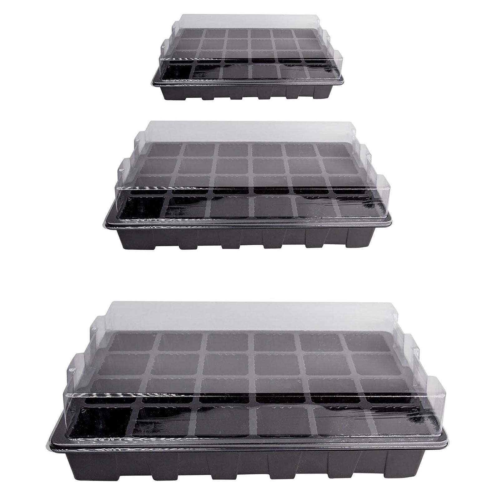 Bandejas de Cultivo LOVEDAY 24 Celdas con Dome de Humedad