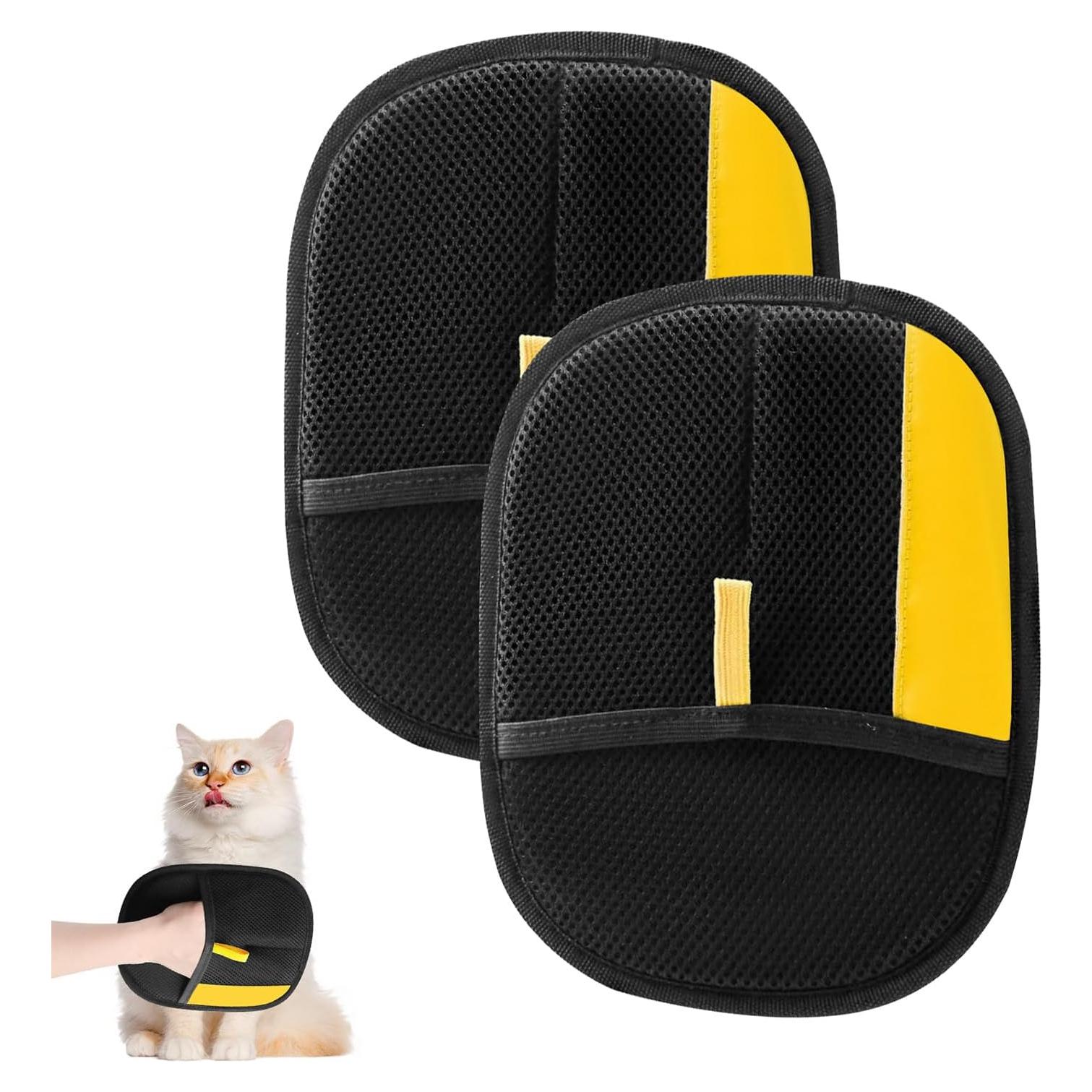 Guantes de Aseo para Mascotas NANSCAI - Remoción de Pelo 2 PCS