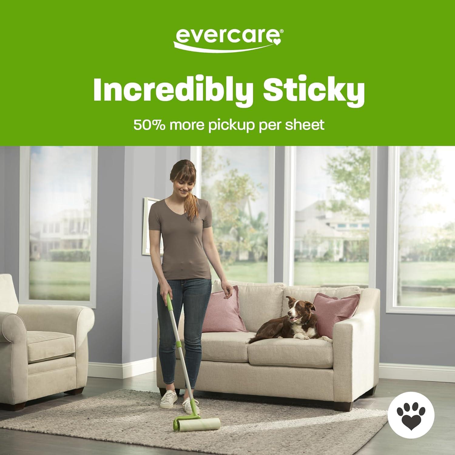 Recargas Rodillo Quitapelusas Evercare Mega 3x50 Hojas