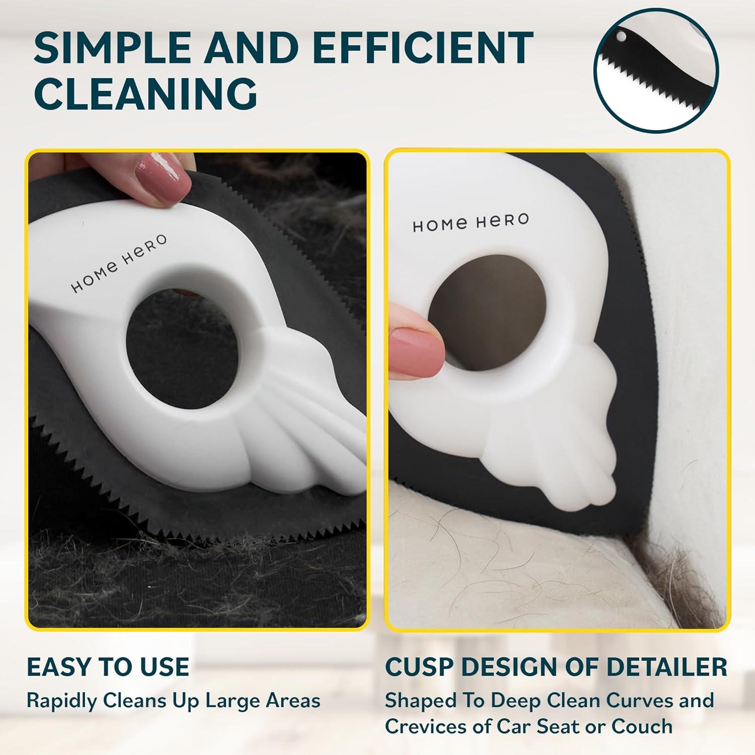 Removedor de Pelo de Mascota Home Hero - 2 Pzs Reutilizables