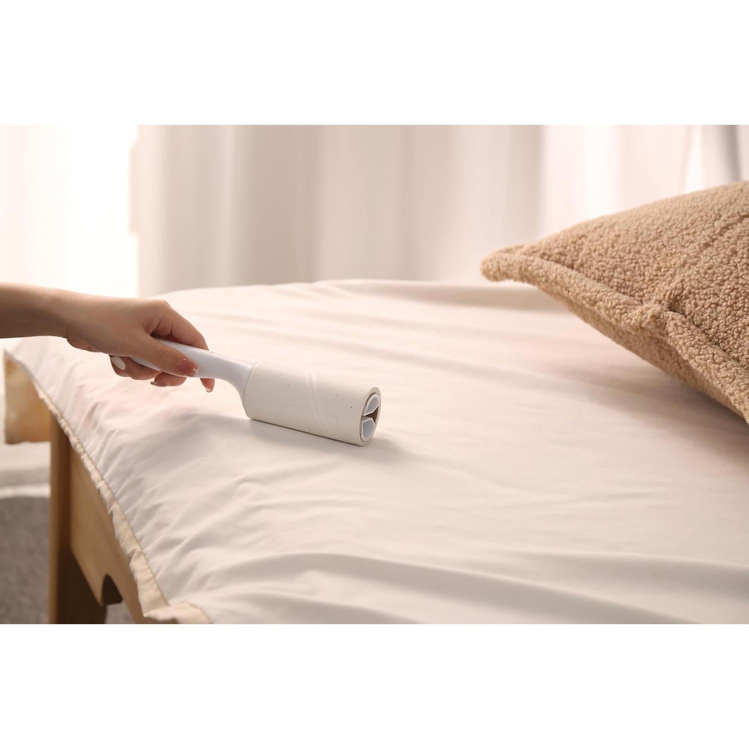 Rodillo Adhesivo Extra Pegajoso Beitophome 800 Hojas 4 Mangos