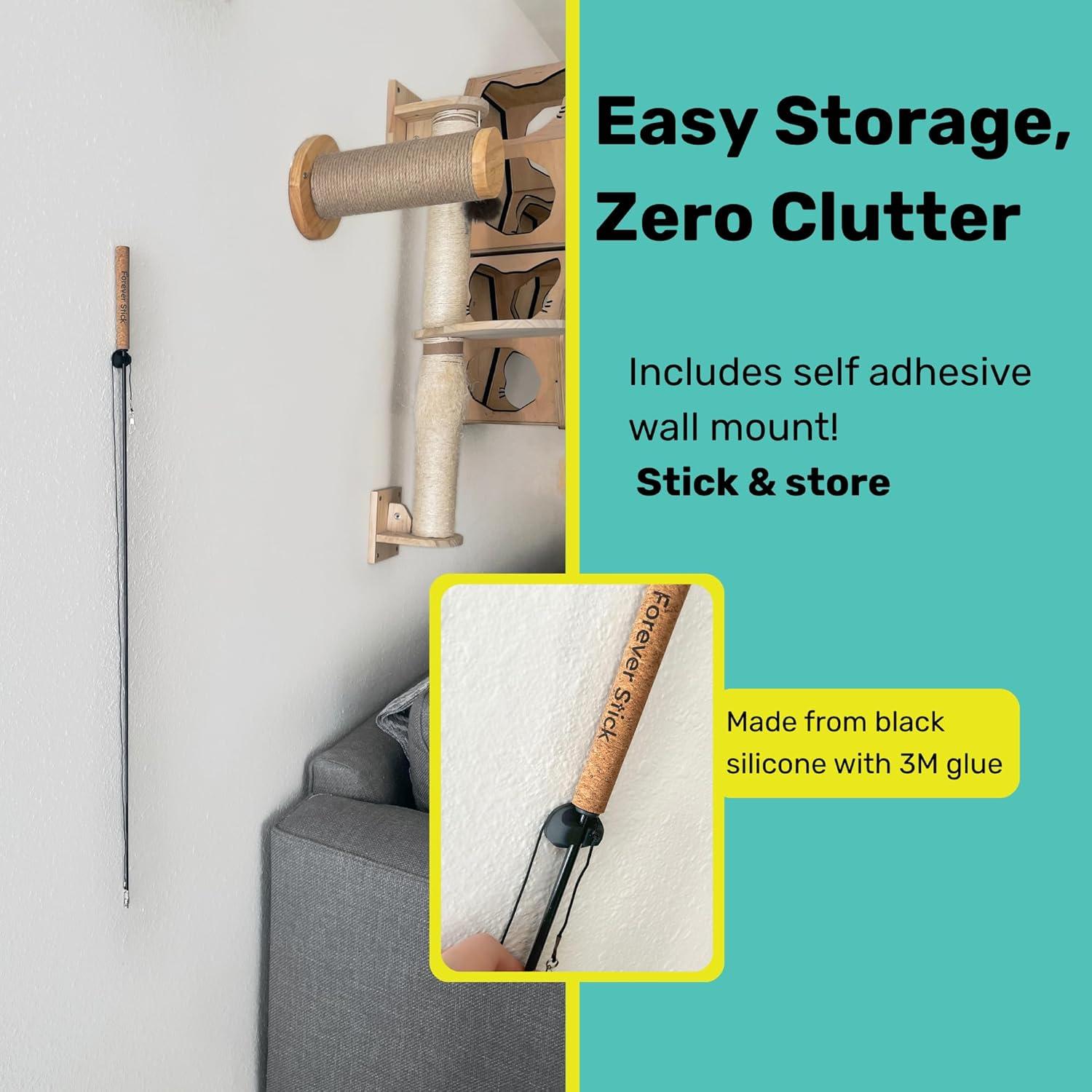 Bastón Eterno Repounce - Varita de Juguete para Gatos 91.4 cm