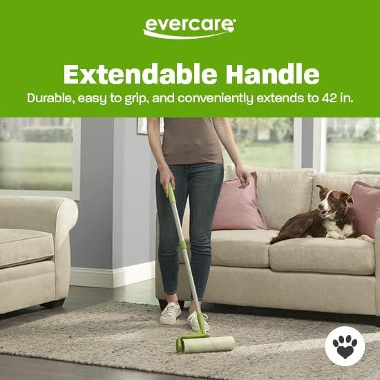 Recarga Rodillo Quitapelusas Evercare 60 Hojas Extra Pegajosas