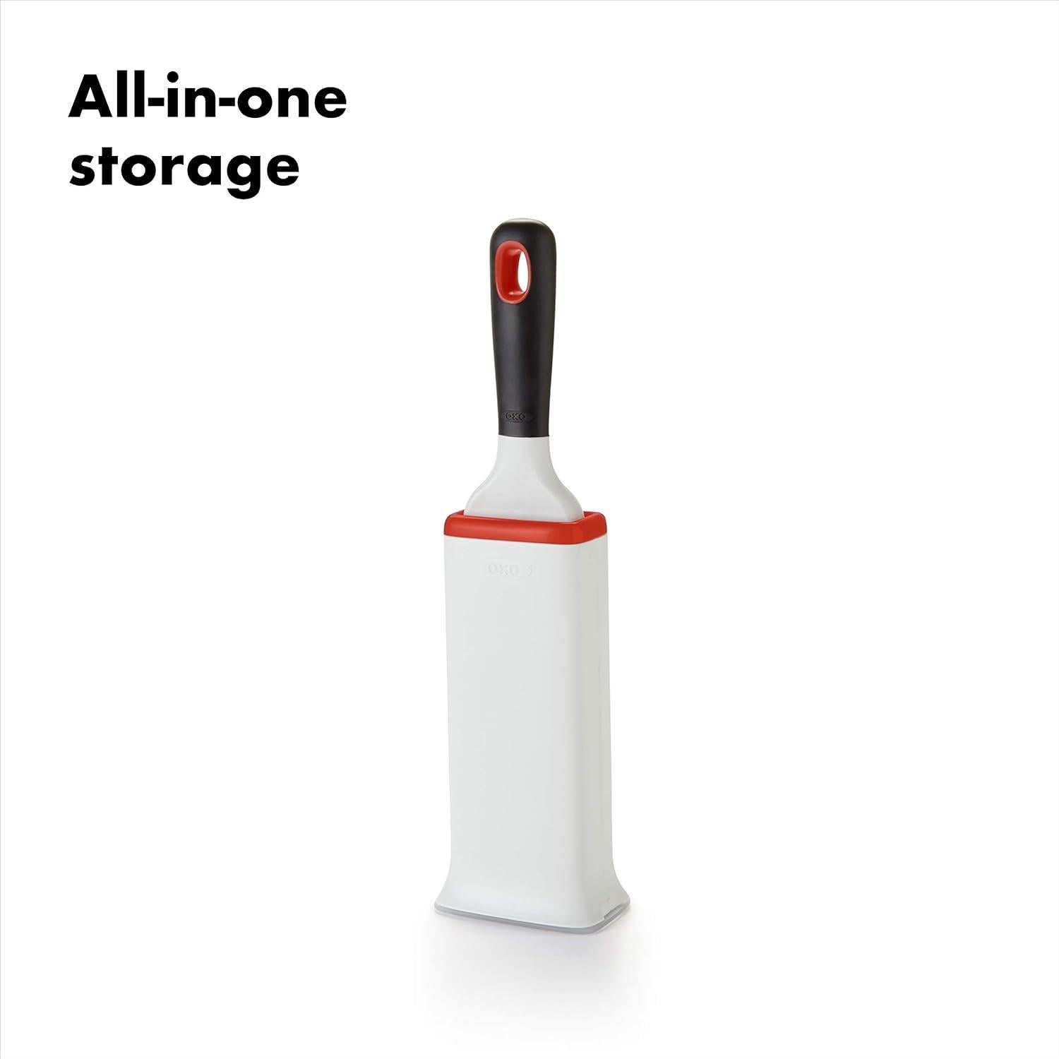 Cepillo para Ropa OXO Good Grips FurLifter Blanco Autolimpiante