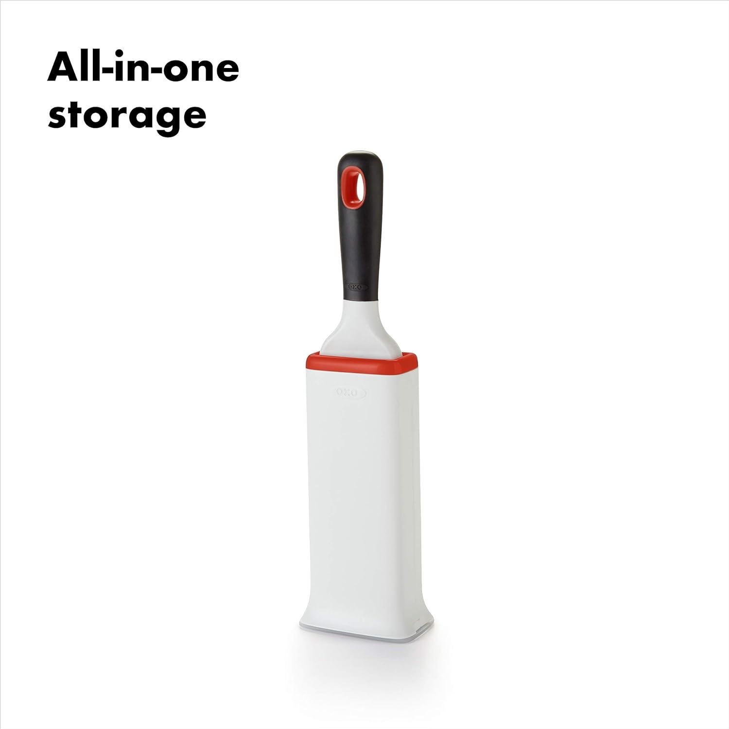 Cepillo para Ropa OXO Good Grips FurLifter Blanco Autolimpiante