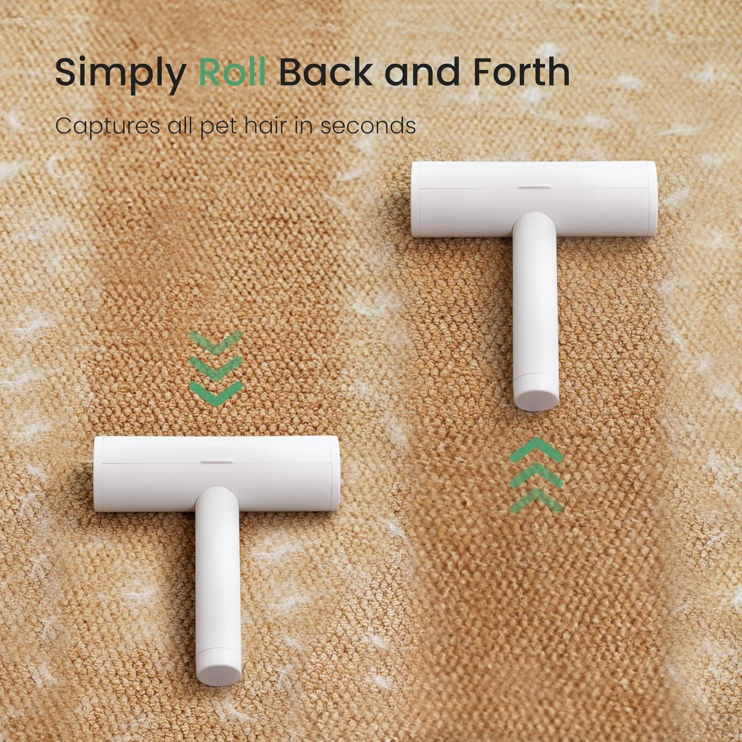 Removedor de Pelo de Mascota dancemoon MoonRoller 19.2x6cm