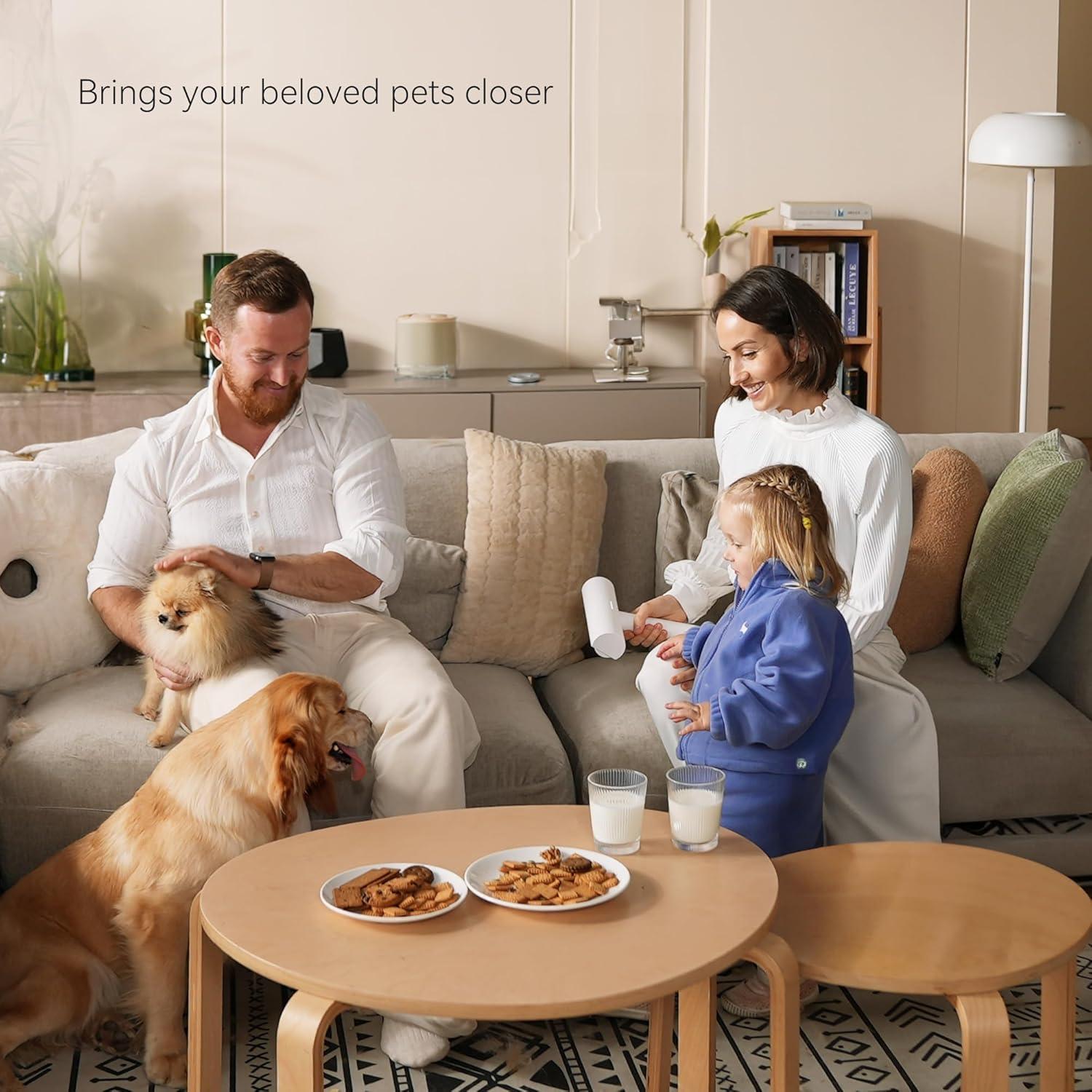 Removedor de Pelo de Mascota dancemoon MoonRoller 19.2x6cm