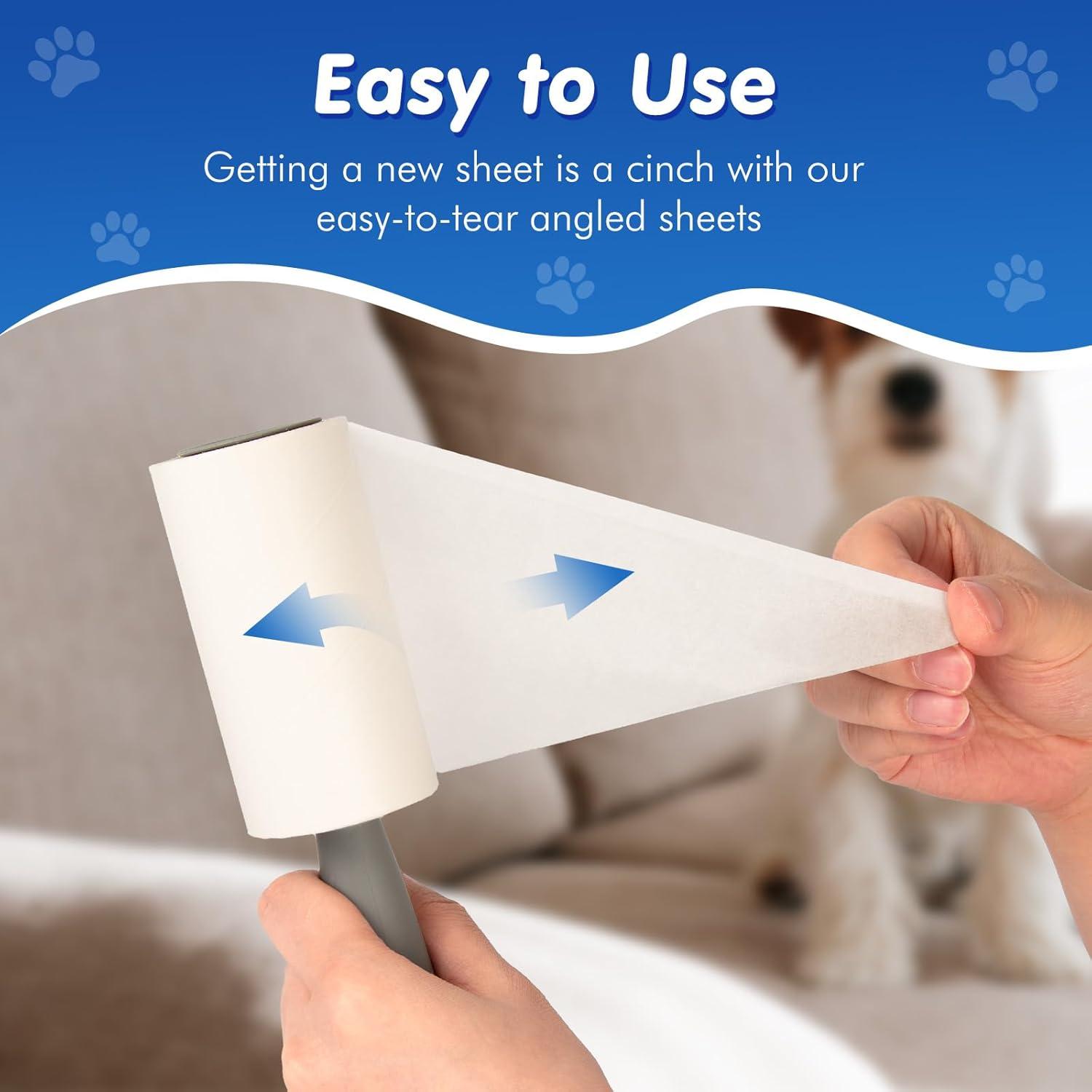 Rodillo para Pelusa BEAUTURAL 360 Hojas Extra Pegajoso